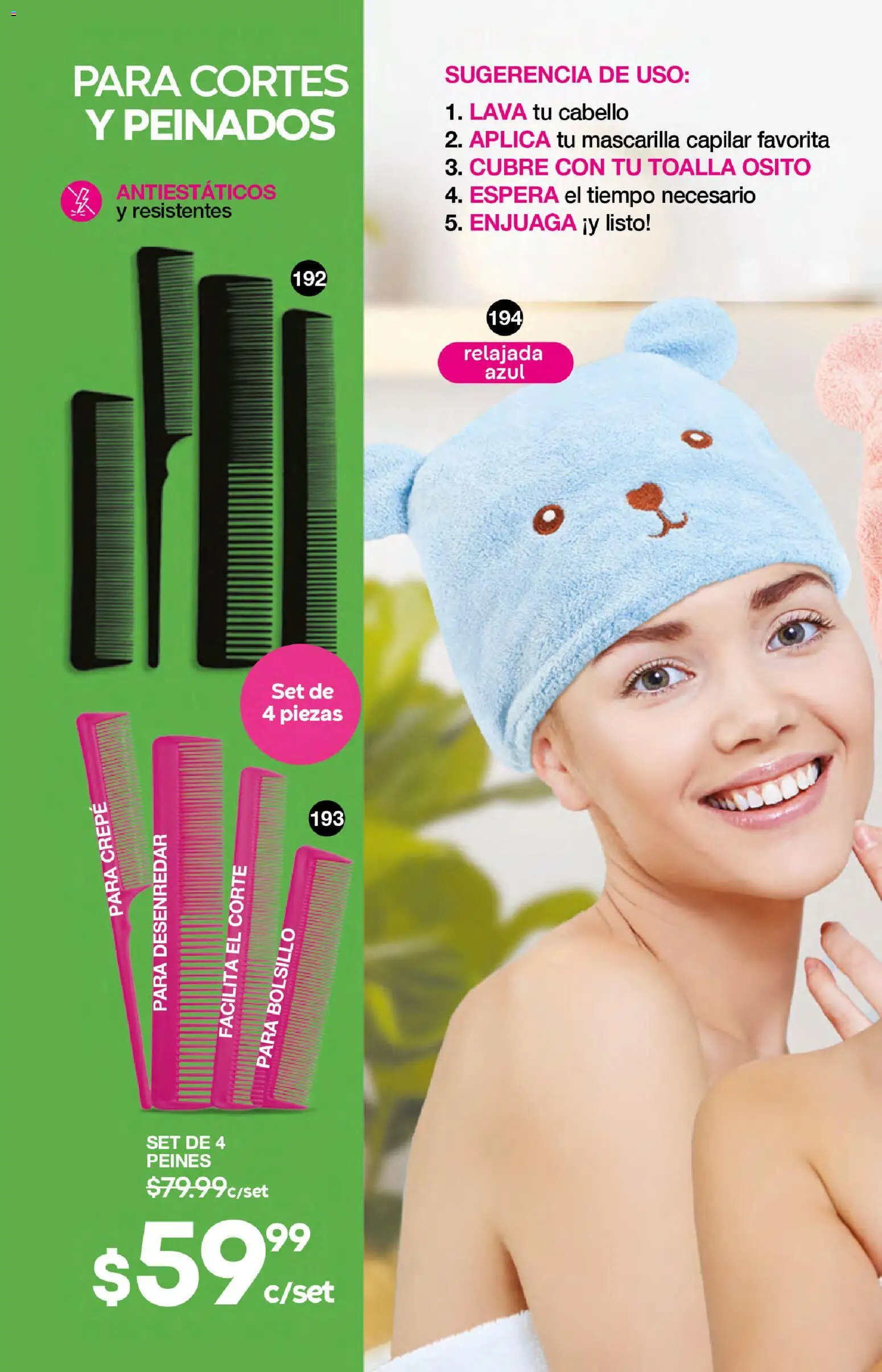 Nuevas ofertas de Fuller válidas en toda la República Mexicana desde el 07.01.2026. ¡Encuentra las mejores ofertas en Fuller campaña 20 2026! | Página: 66 | Productos: Toalla, Mascarilla