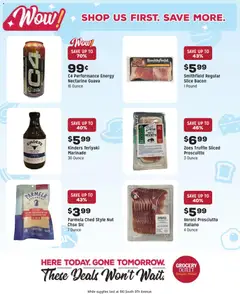 Preview of Grocery Outlet weekly ads valid from 07.01.2026 | Page: 9 | Products: Sauce, Nectarine