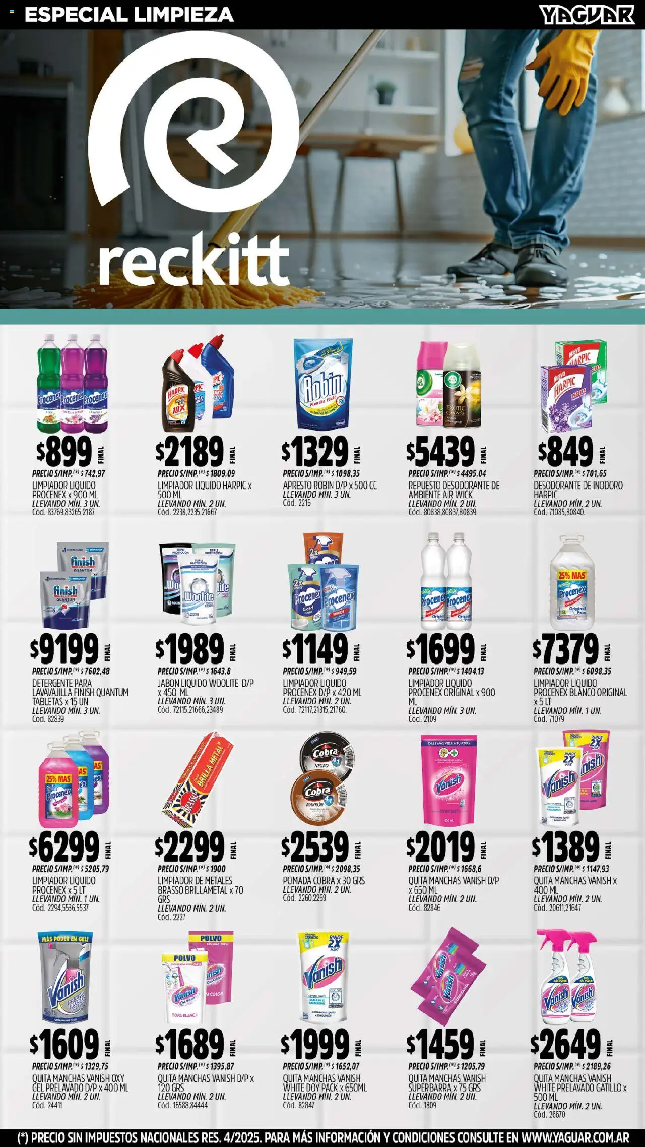 Yaguar - Maschwitz │ válido desde el 08.09.2025 | Página: 30 | Productos: Pomada, Inodoro, Polvo, Desodorante