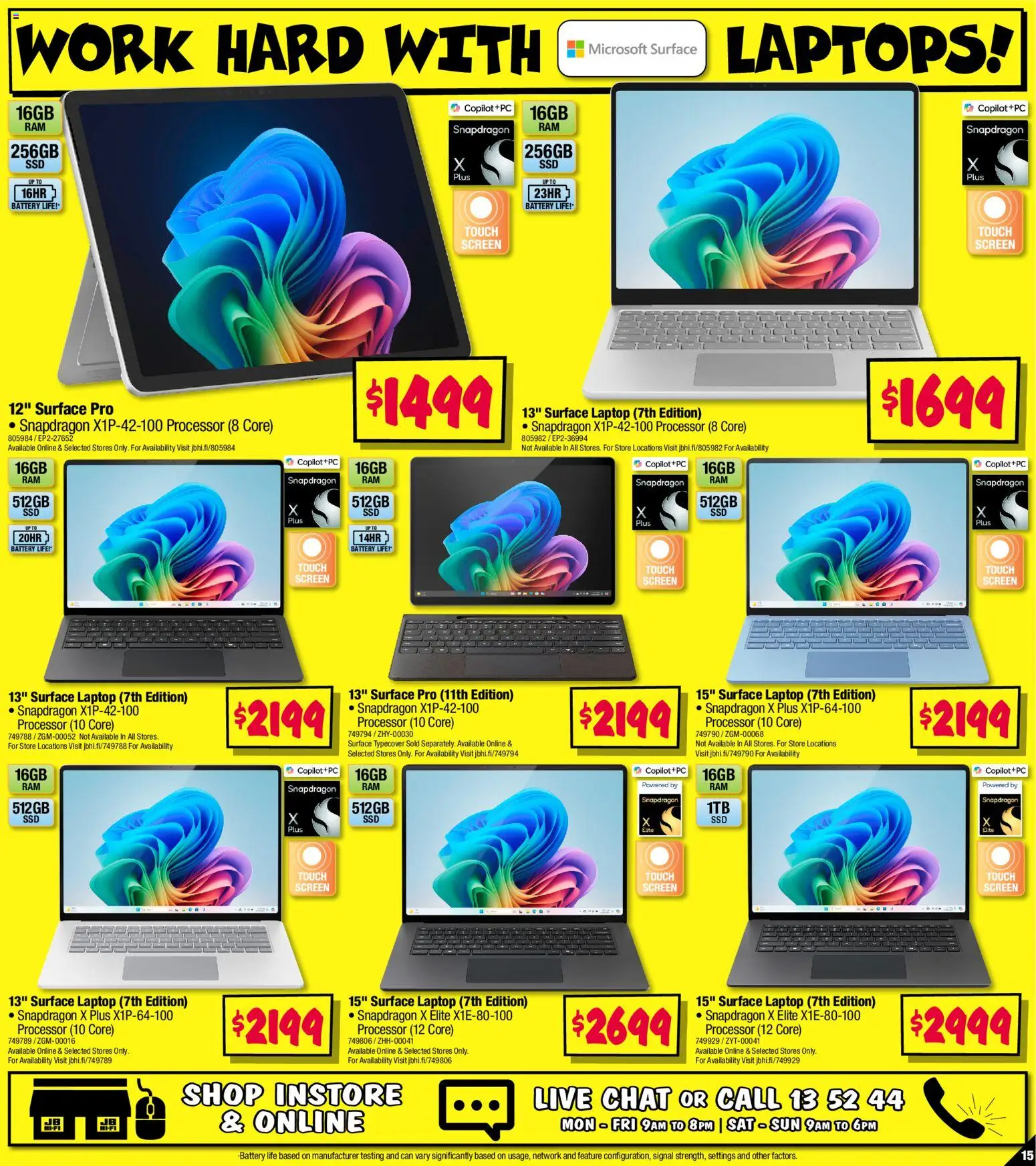 JB Hi-Fi catalogue - valid from 08.01.2026 | Page: 15 | Products: Battery, Laptop, Screen