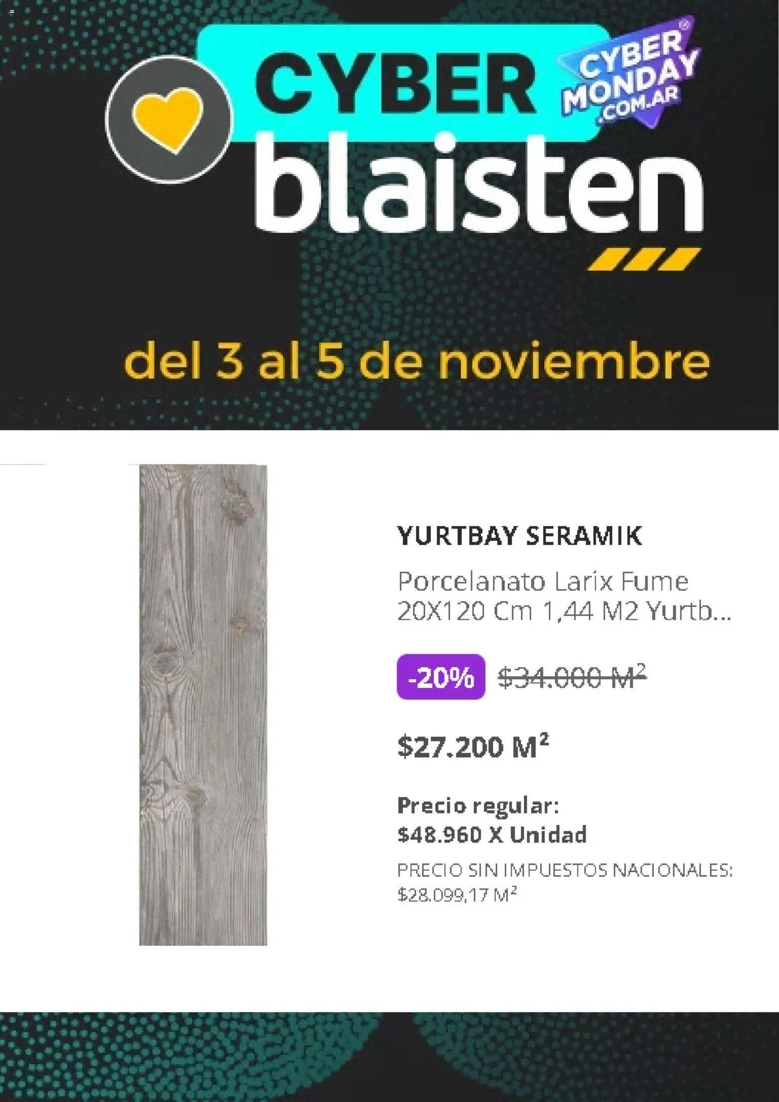 Blaisten - Cyber Monday  │ válido desde el 03.11.2025 | Página: 9