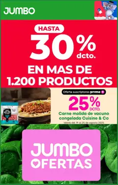 Jumbo ofertas  válido desde el 19.08.2025