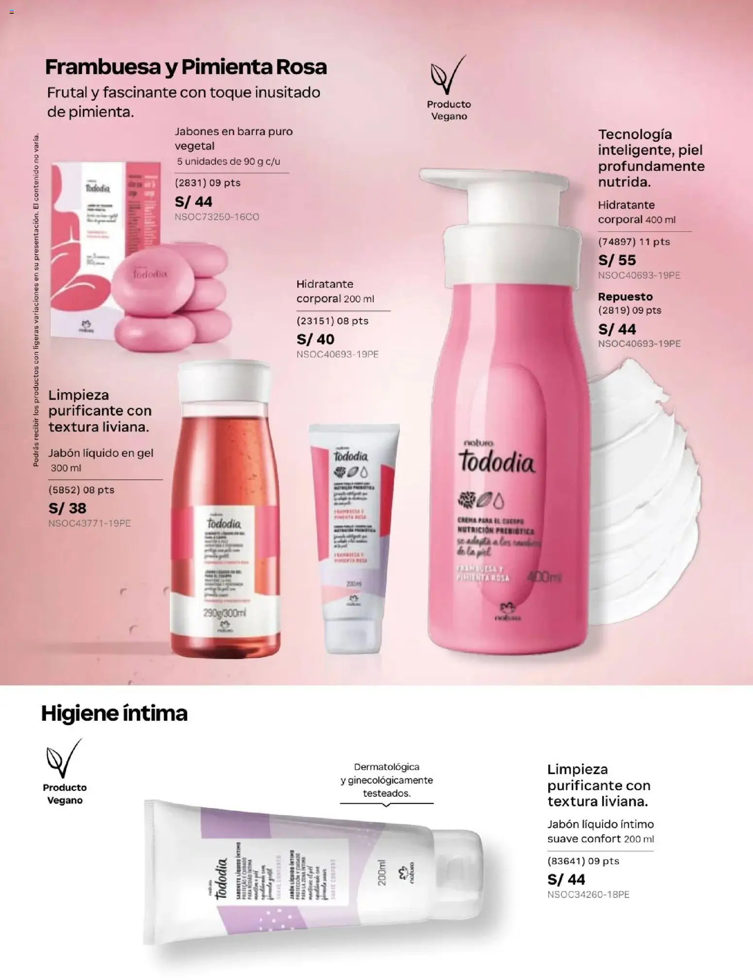 Catálogo Natura válido desde 20.02.2026 | Página: 94 | Productos: Crema para el cuerpo, Jabón, Crema