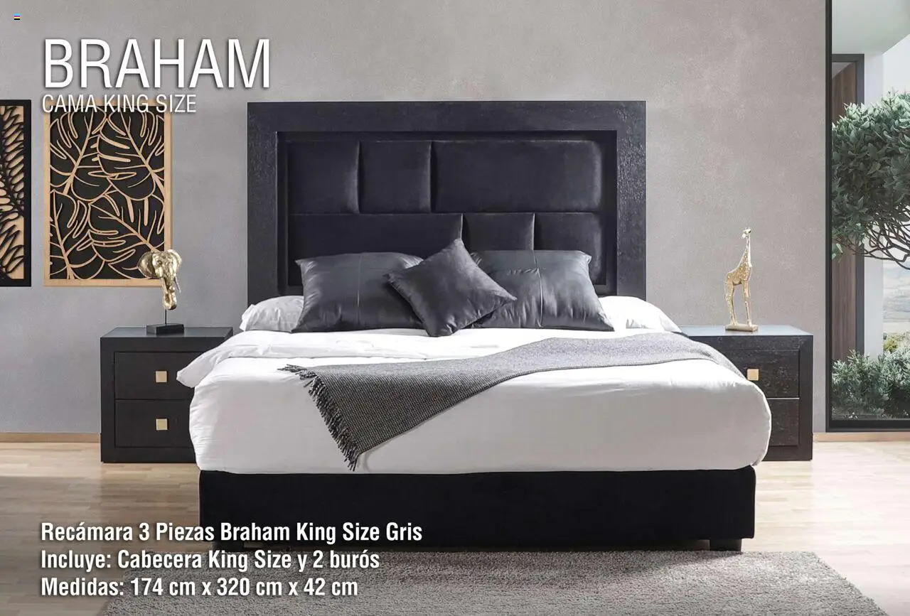 Nuevas ofertas de Muebles Dico válidas en toda la República Mexicana desde el 12.03.2025. ¡Encuentra las mejores ofertas en Muebles Dico catálogo Camas Tapizadas ! | Página: 37 | Productos: Cabecera, Cama