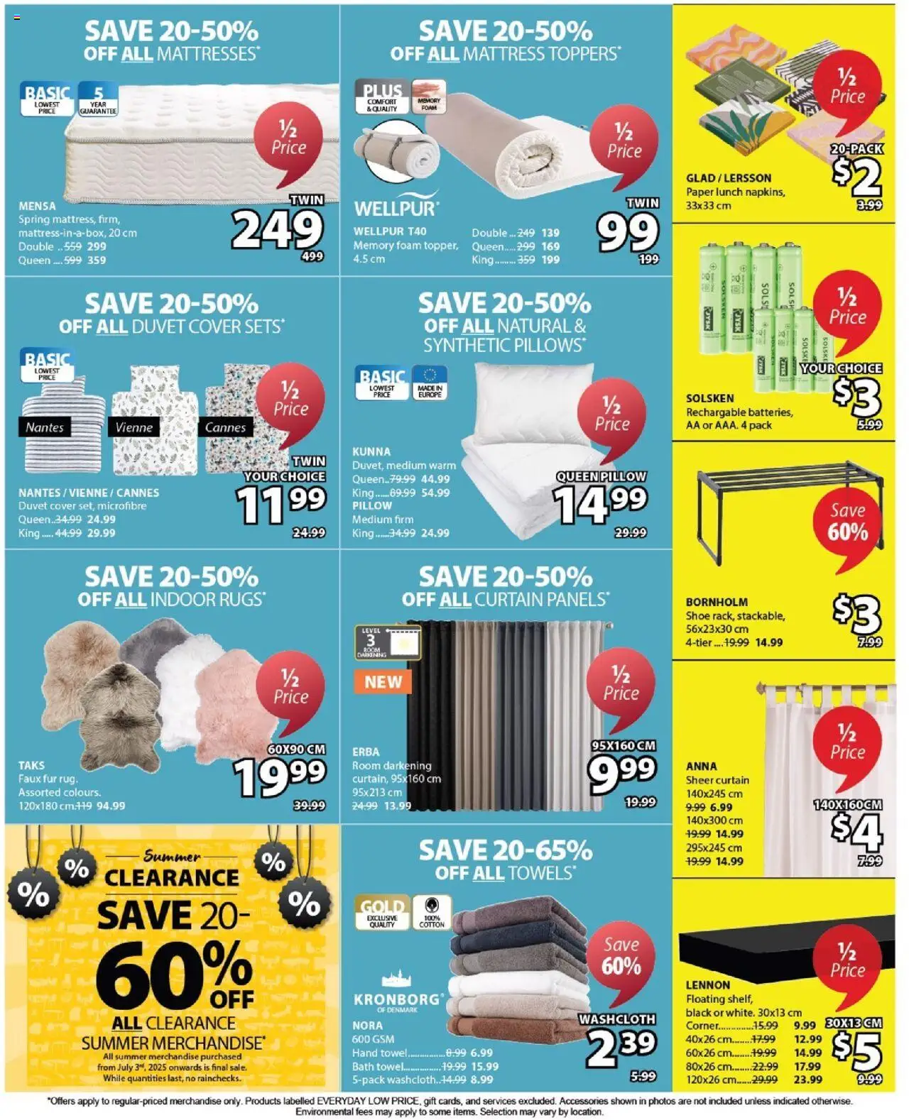 JYSK flyer valid from 21.08.2025 | Page: 2 | Products: Mattress, Pillow, Bath