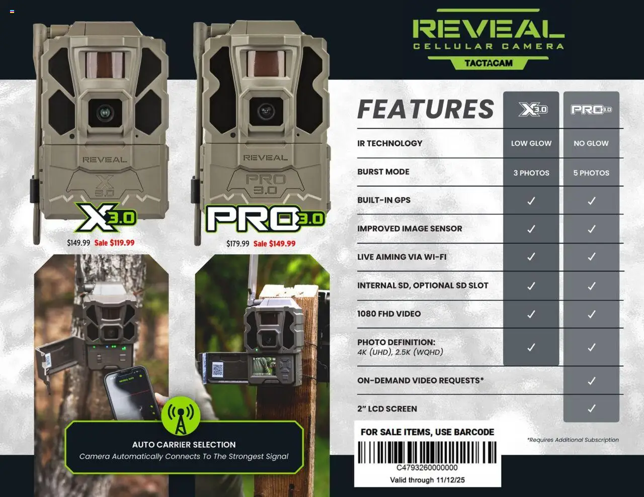 Dunham's Sports Hunting Game Camera, Blind & Treestand Guide - valid from 21.08.2025 | Page: 2 | Products: Sensor, Video, Camera