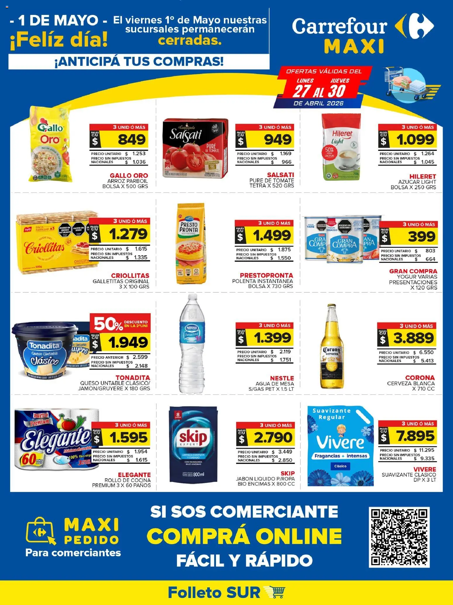 Carrefour Maxi catálogo │ válido desde el 27.04.2026 | Página: 1
