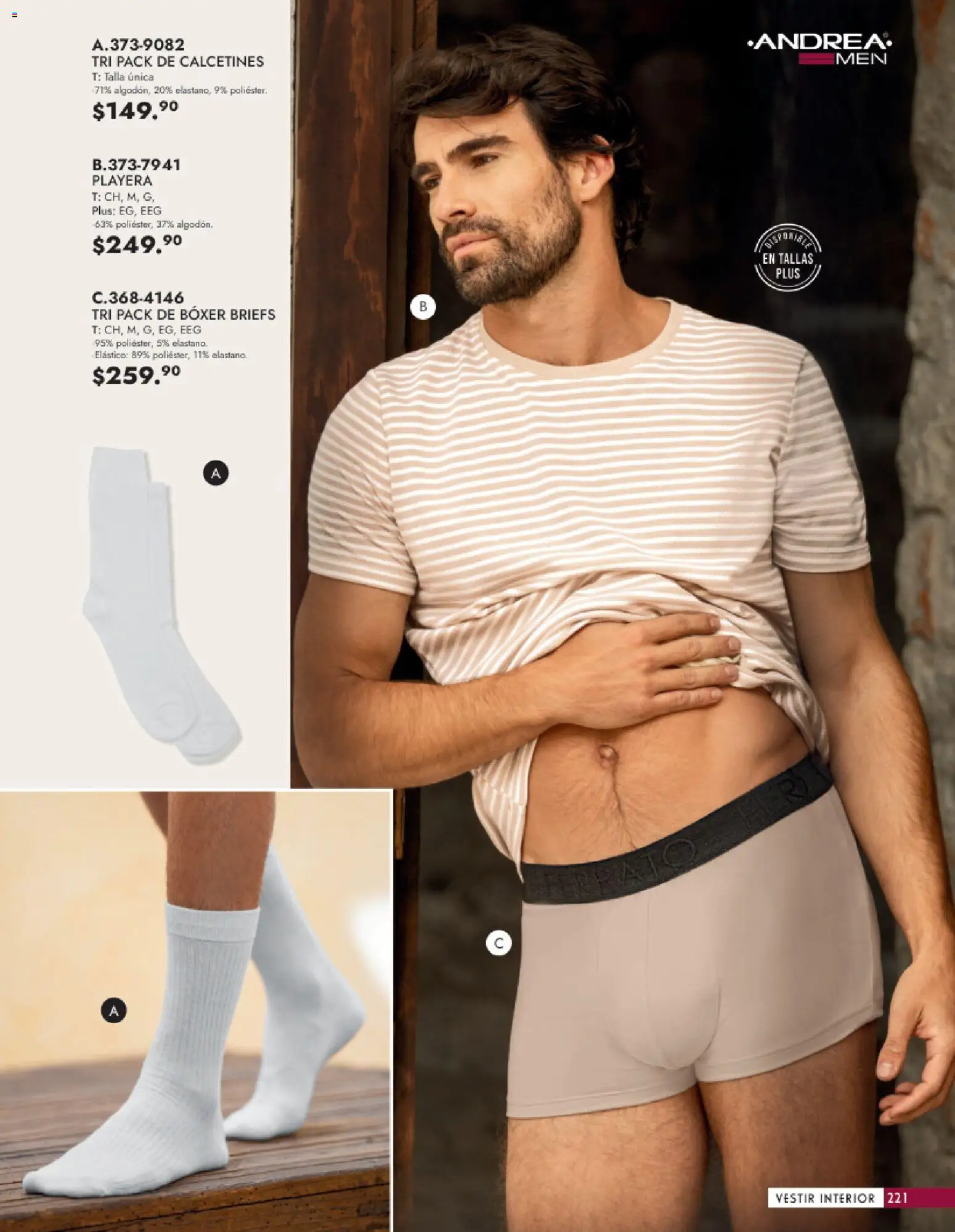 Nuevas ofertas de Andrea válidas en toda la República Mexicana desde el 25.01.2026. ¡Encuentra las mejores ofertas en Andrea catálogo Vestir Caballero ! | Página: 63