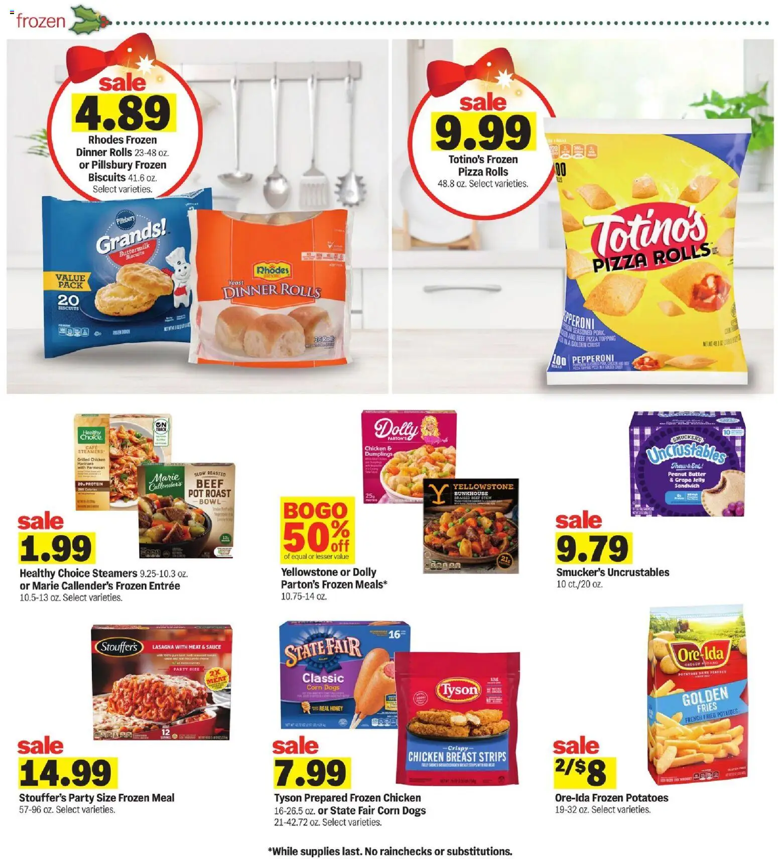Meijer Weekly Ad - MI - valid from 12.11.2025 | Page: 10 | Products: Corn, Butter, Pizza, Sauce