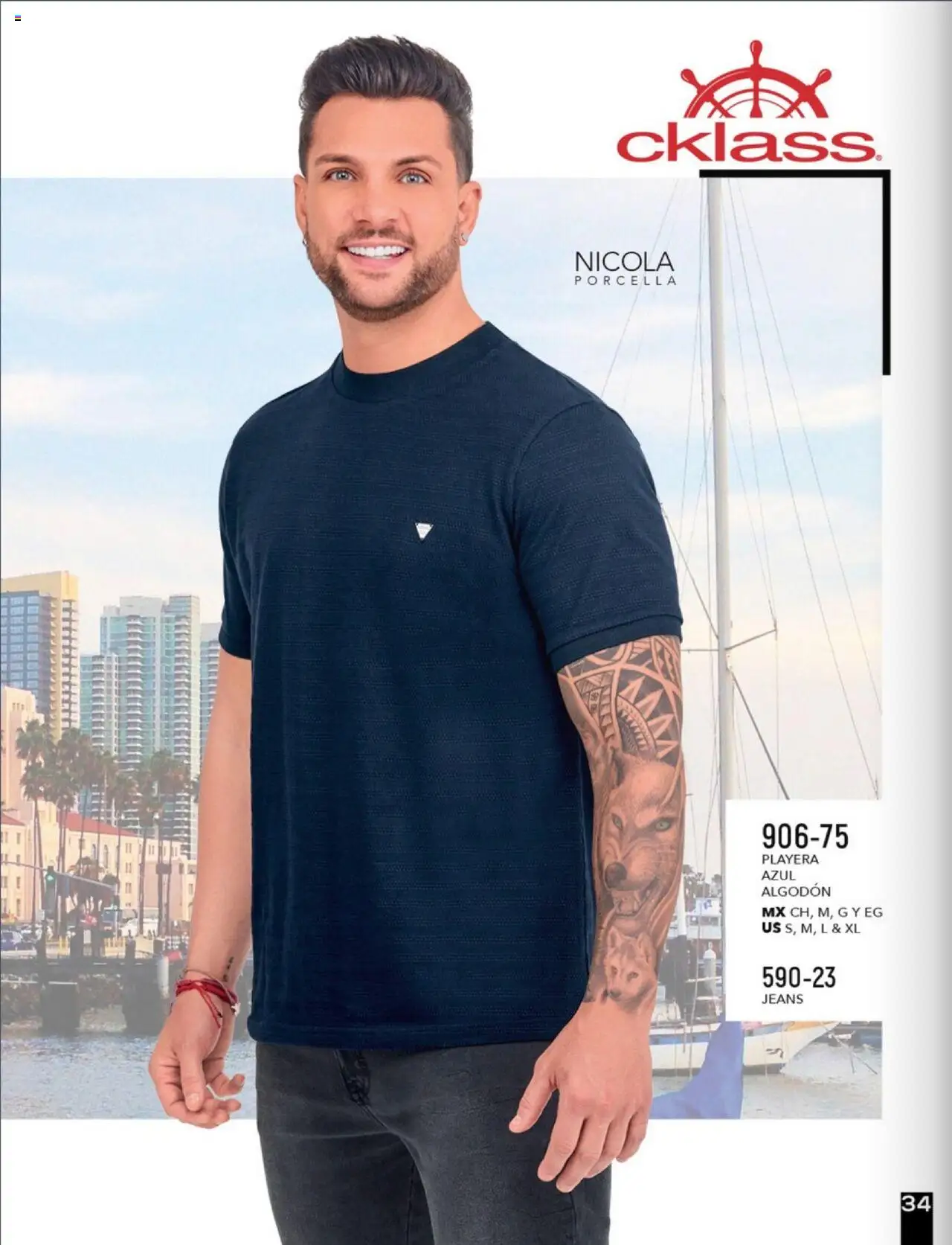 Nuevas ofertas de Cklass válidas en toda la República Mexicana desde el 06.01.2025. ¡Encuentra las mejores ofertas en Cklass catálogo Calzado Caballero! | Página: 49 | Productos: Algodón, Playera