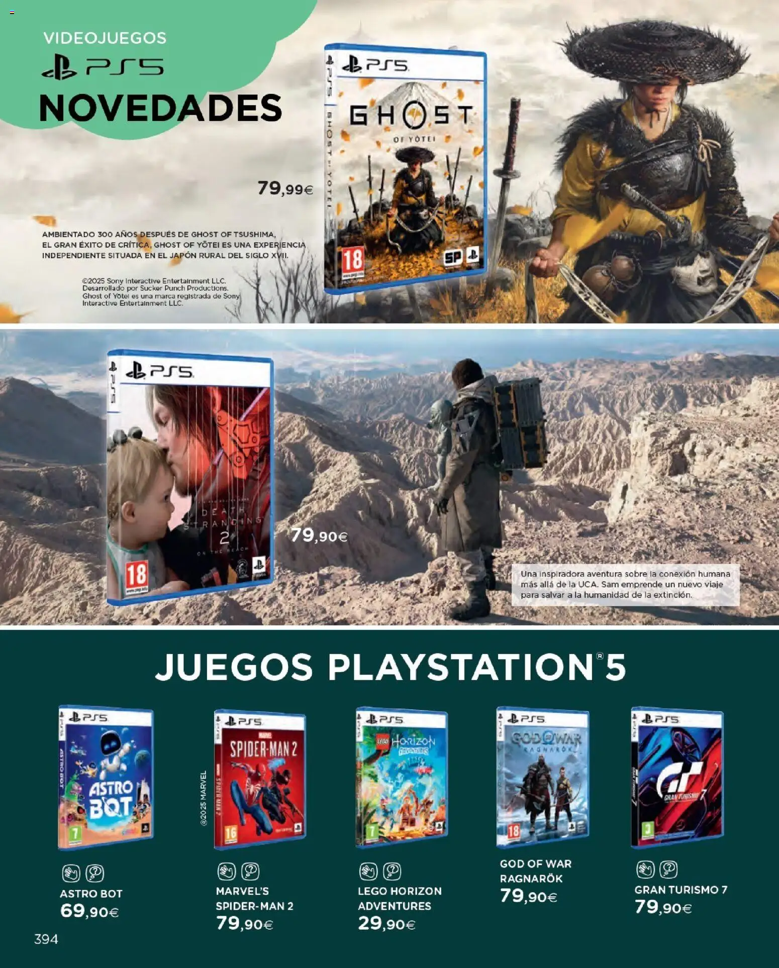 Nuevas ofertas de El Corte Inglés válidas en toda la República Mexicana desde el 27.10.2025. ¡Encuentra las mejores ofertas en El Corte Inglés catálogo Juguetes! | Página: 394 | Productos: Sobre