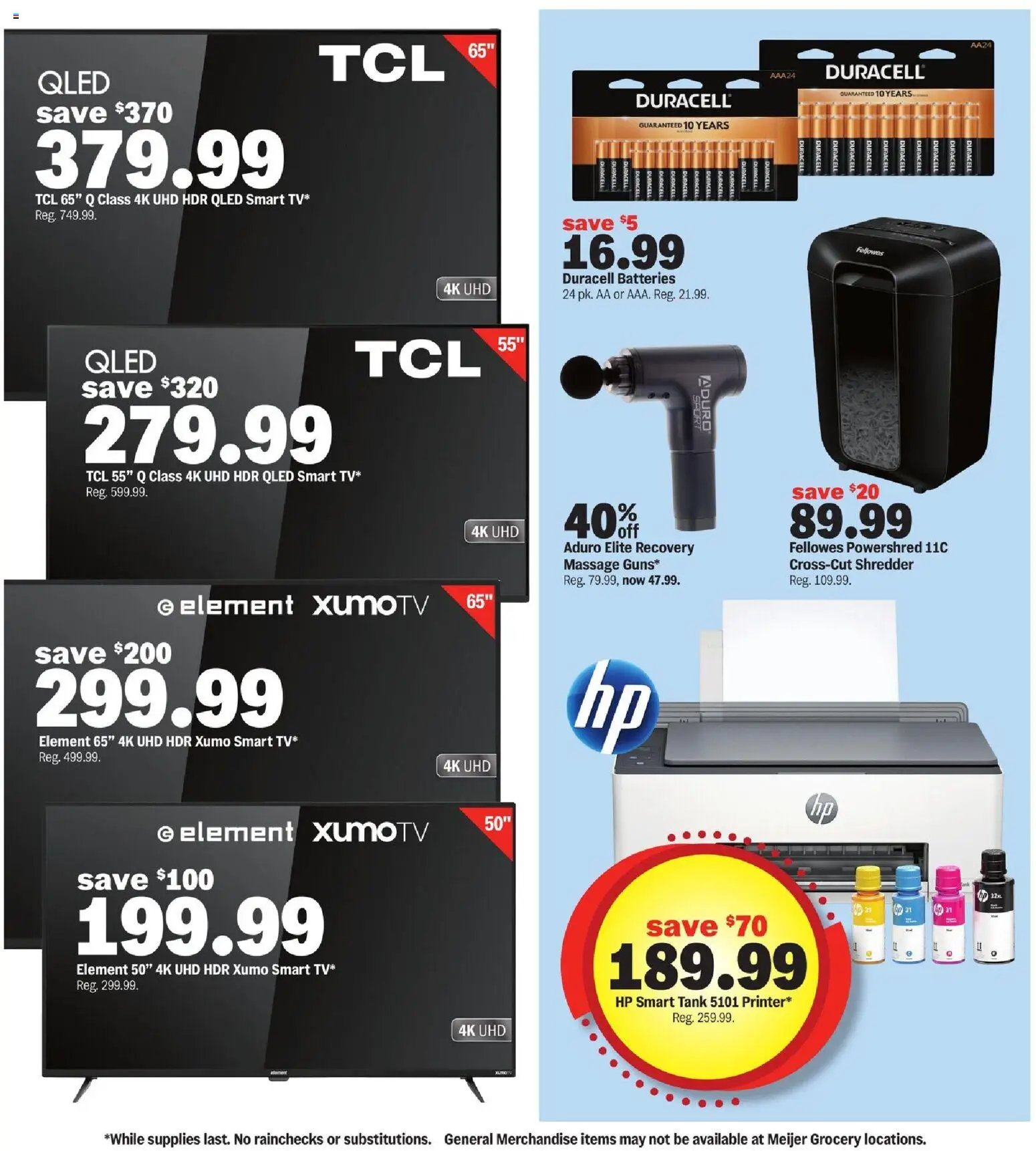 Meijer More Deals Across the Store - valid from 02.01.2026 | Page: 5 | Products: Shredder