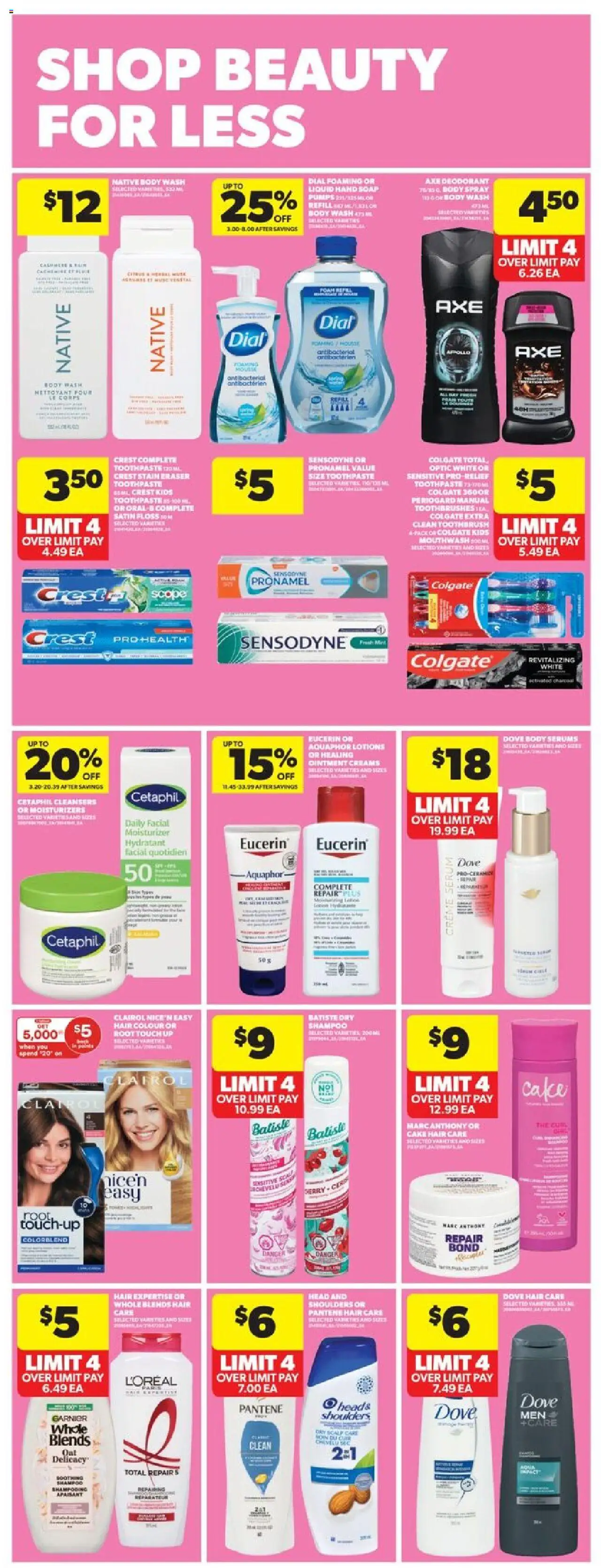 Real Canadian Superstore flyer valid from 09.10.2025 | Page: 29 | Products: Shampoo, Soap, Toothpaste, Mouthwash
