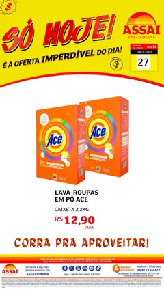 Encarte Assaí Atacadista - GO - Pré-Visualização do folheto da loja Assaí Atacadista, válido de 27.01.2026