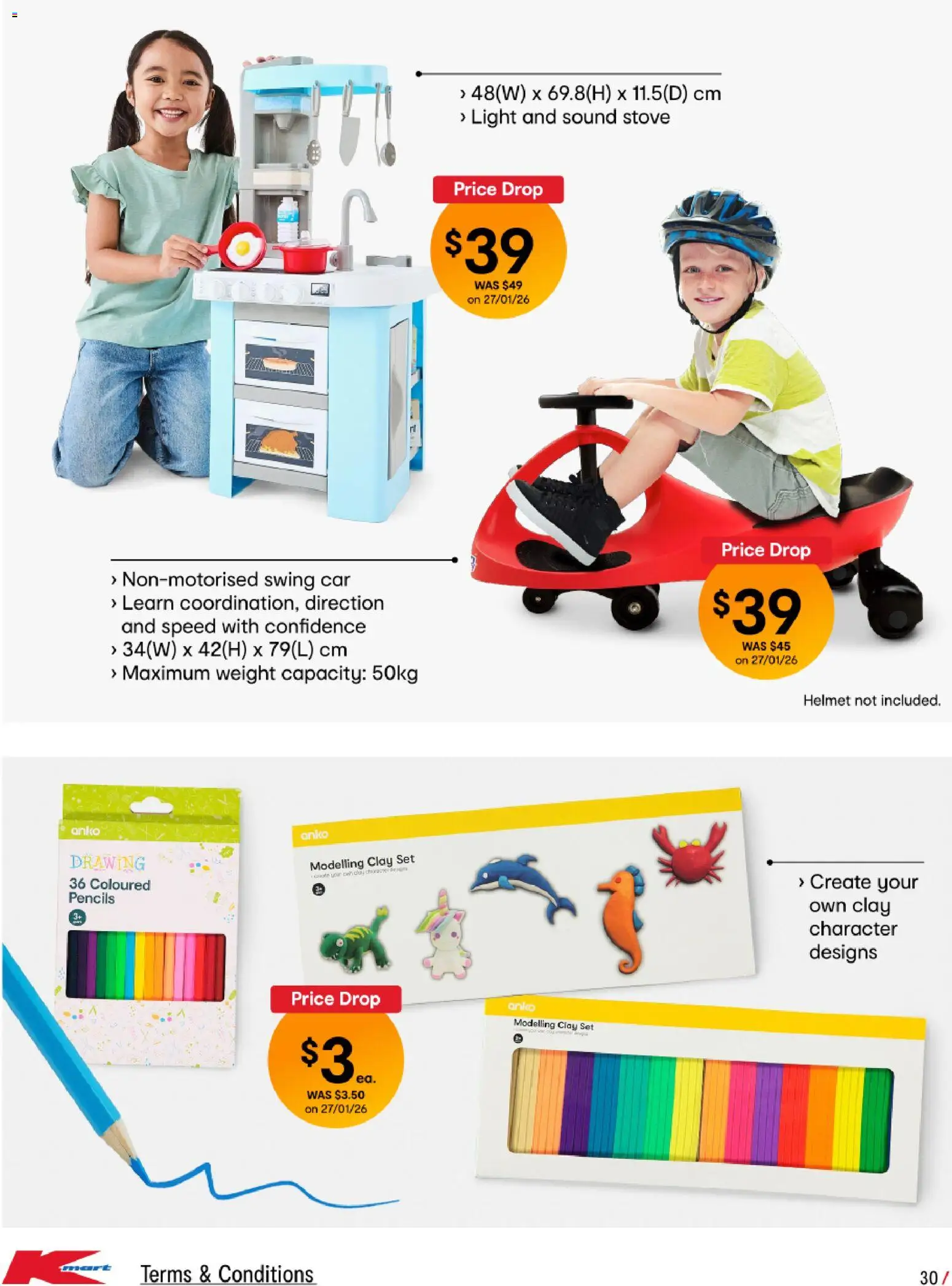 Kmart catalogue - valid from 05.02.2026 | Page: 30 | Products: Light, Clay, Stove, Weight