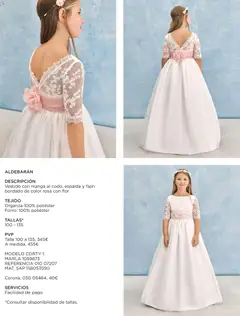 Vista previa de El Corte Inglés catálogo Comuniones 2026, nuevo folleto de la tienda, válido en México a partir del 20.11.2025 | Página: 27