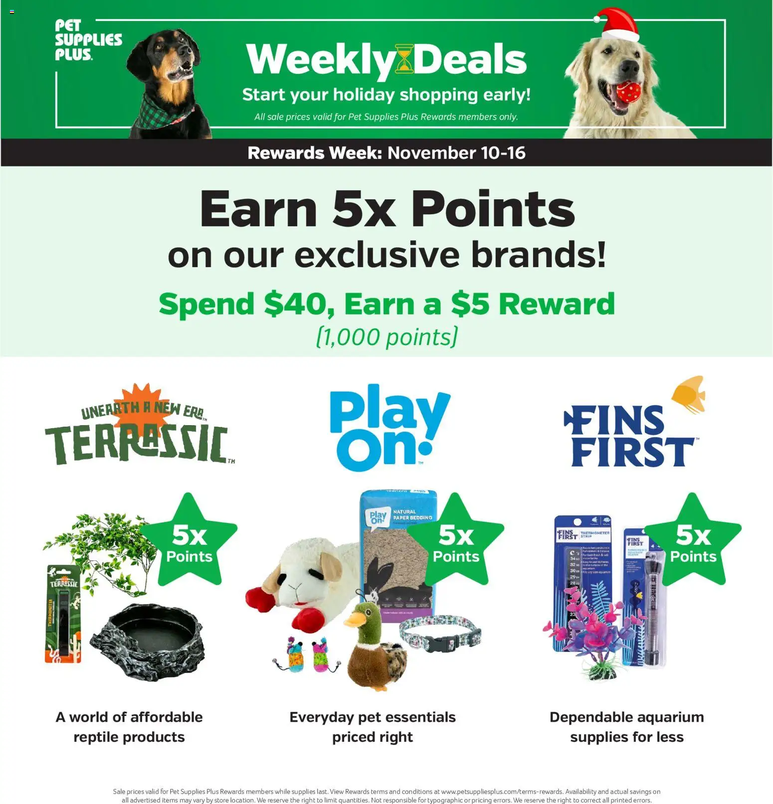 Pet Supplies Plus Ad - valid from 10.11.2025 | Page: 1 | Products: Thermometer