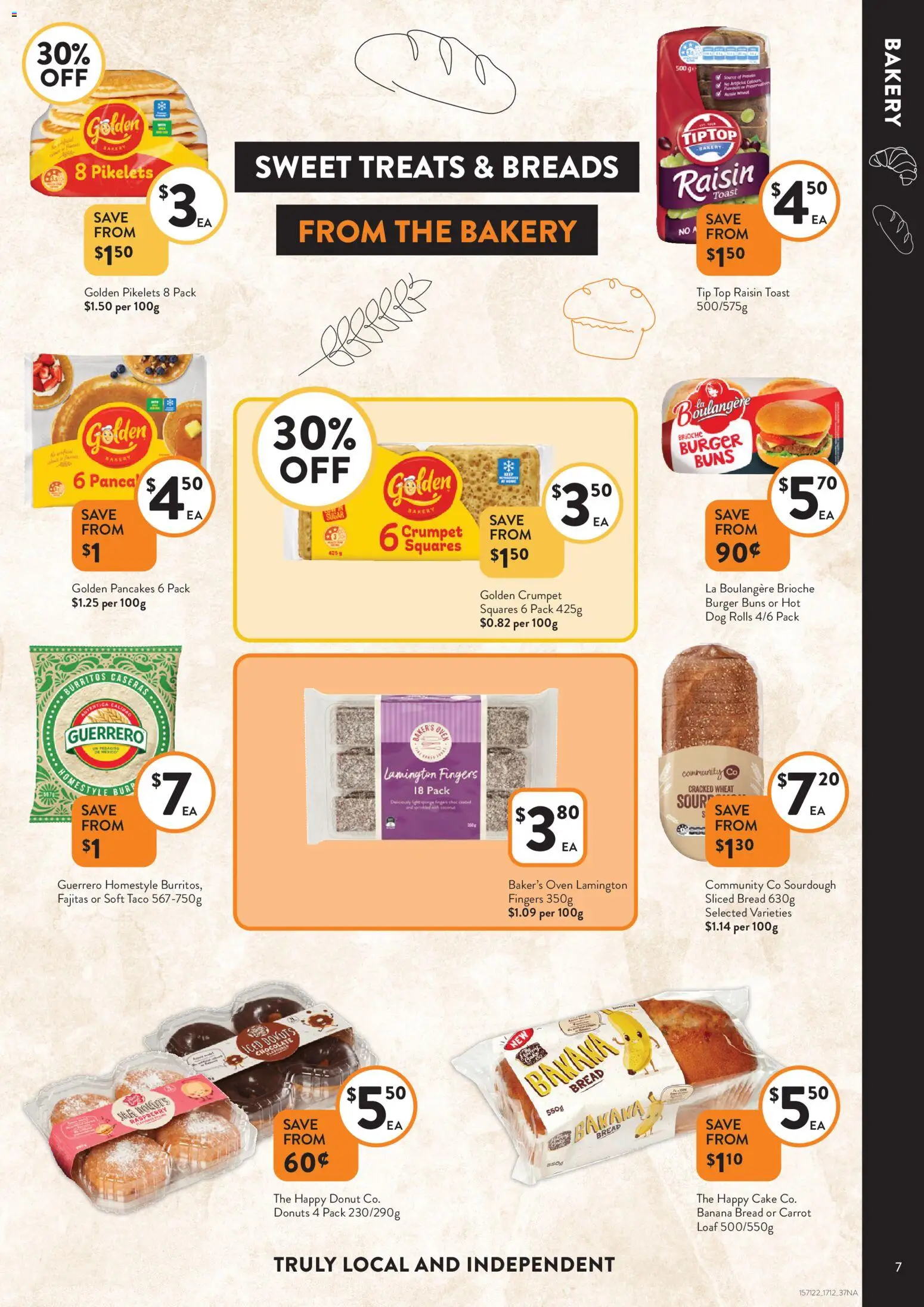 Foodworks catalogue - valid from 17.12.2025 | Page: 7 | Products: Bread, Chocolate, Wheat, Oven