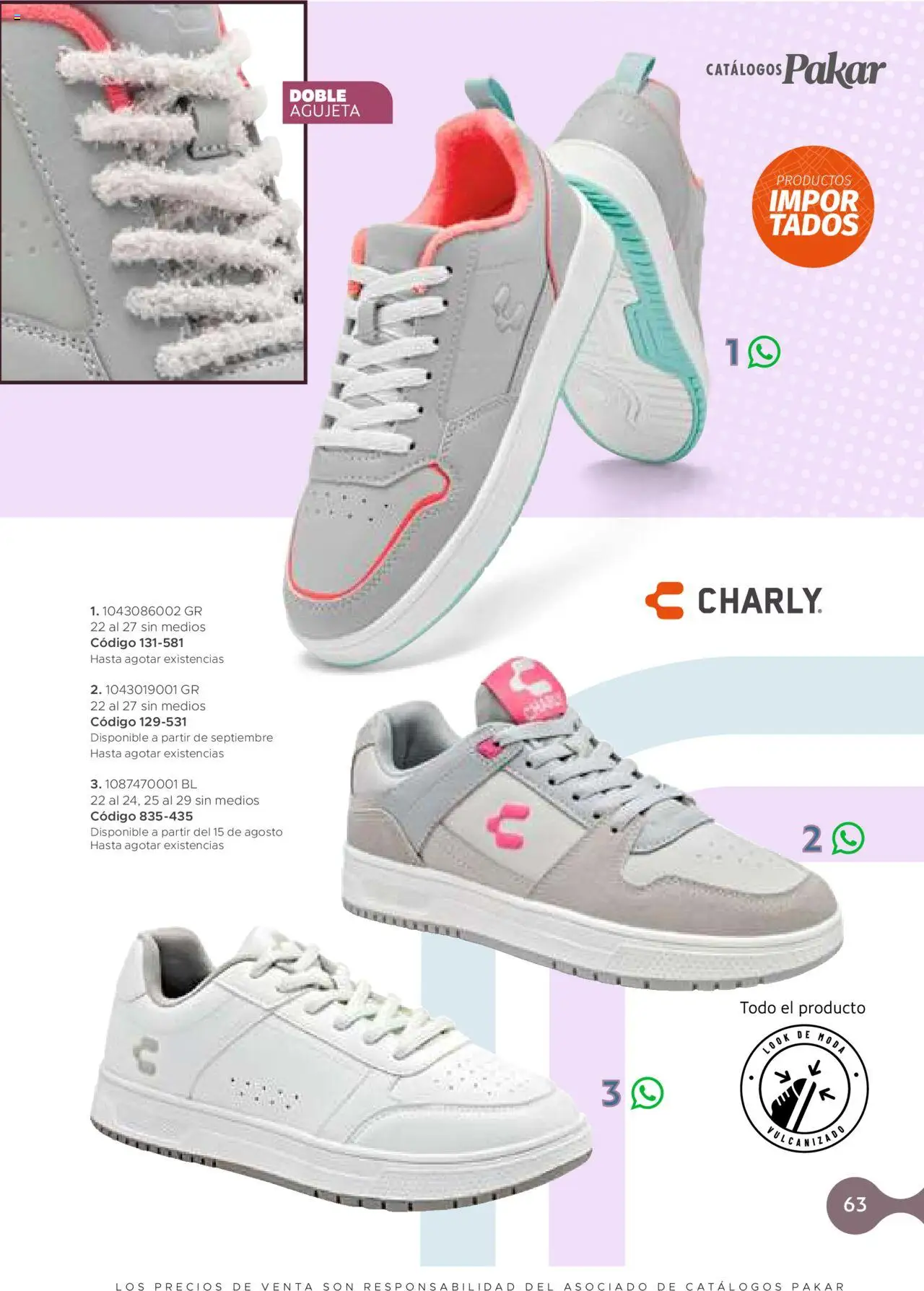 Nuevas ofertas de SC Pakar válidas en toda la República Mexicana desde el 24.07.2025. ¡Encuentra las mejores ofertas en SC Pakar - Catálogo Casual otoño / invierno! | Página: 63