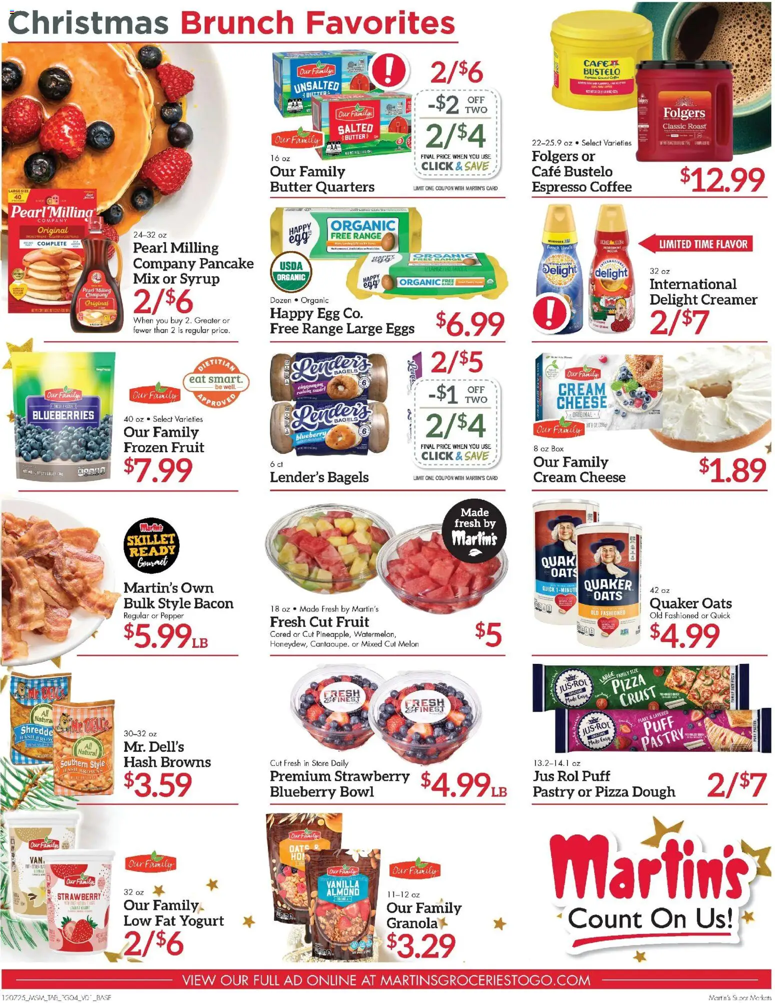 Martin’s Weekly Ad - valid from 07.12.2025 | Page: 4 | Products: Cheese, Yogurt, Cream, Pepper