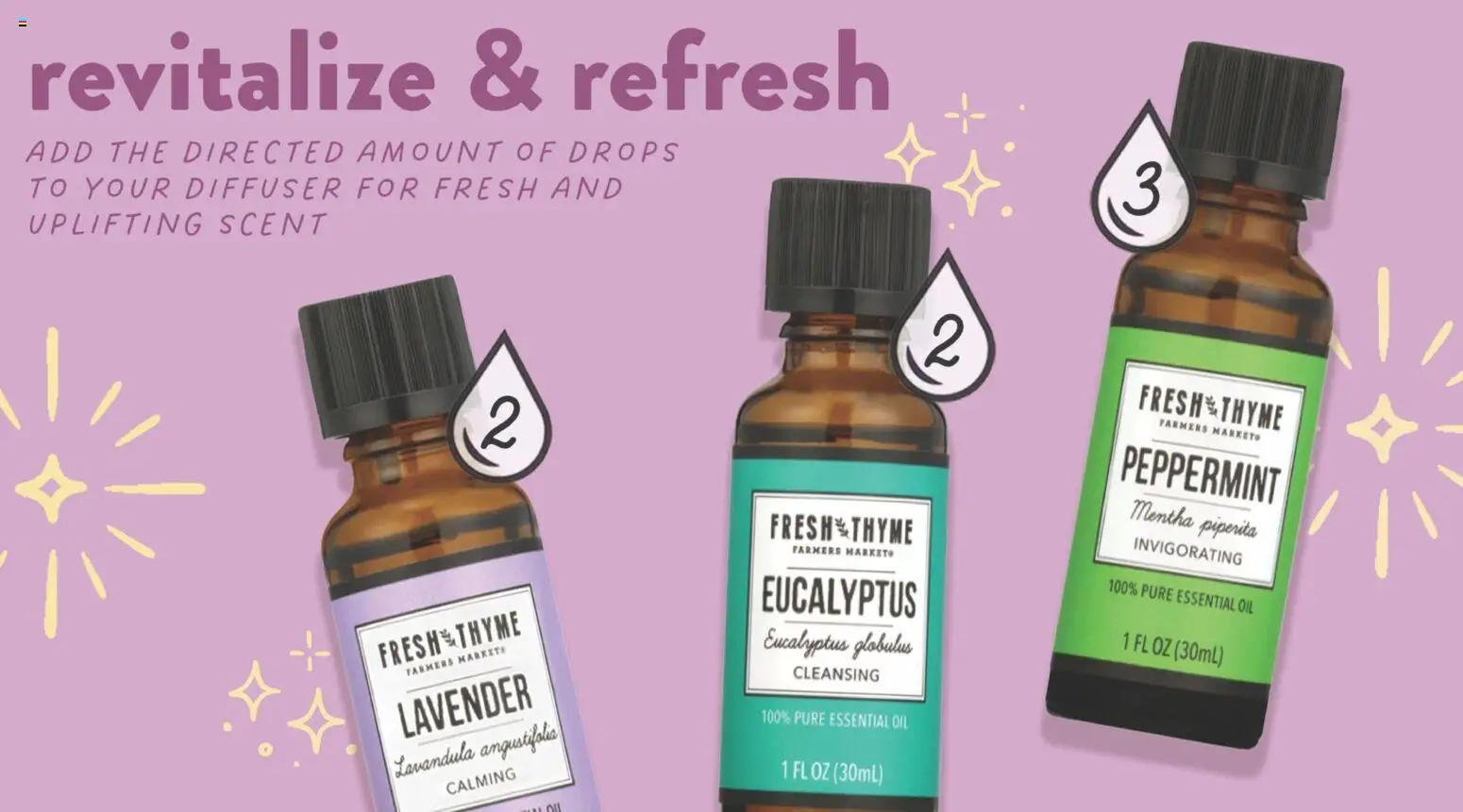 Fresh Thyme Monthly Ad - valid from 01.03.2026 | Page: 9 | Products: Peppermint, Oil