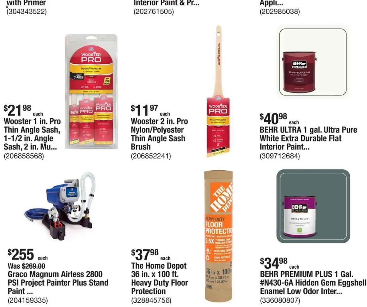 Home Depot Weekly Ad - valid from 09.10.2025 | Page: 12 | Products: Brush, Pants