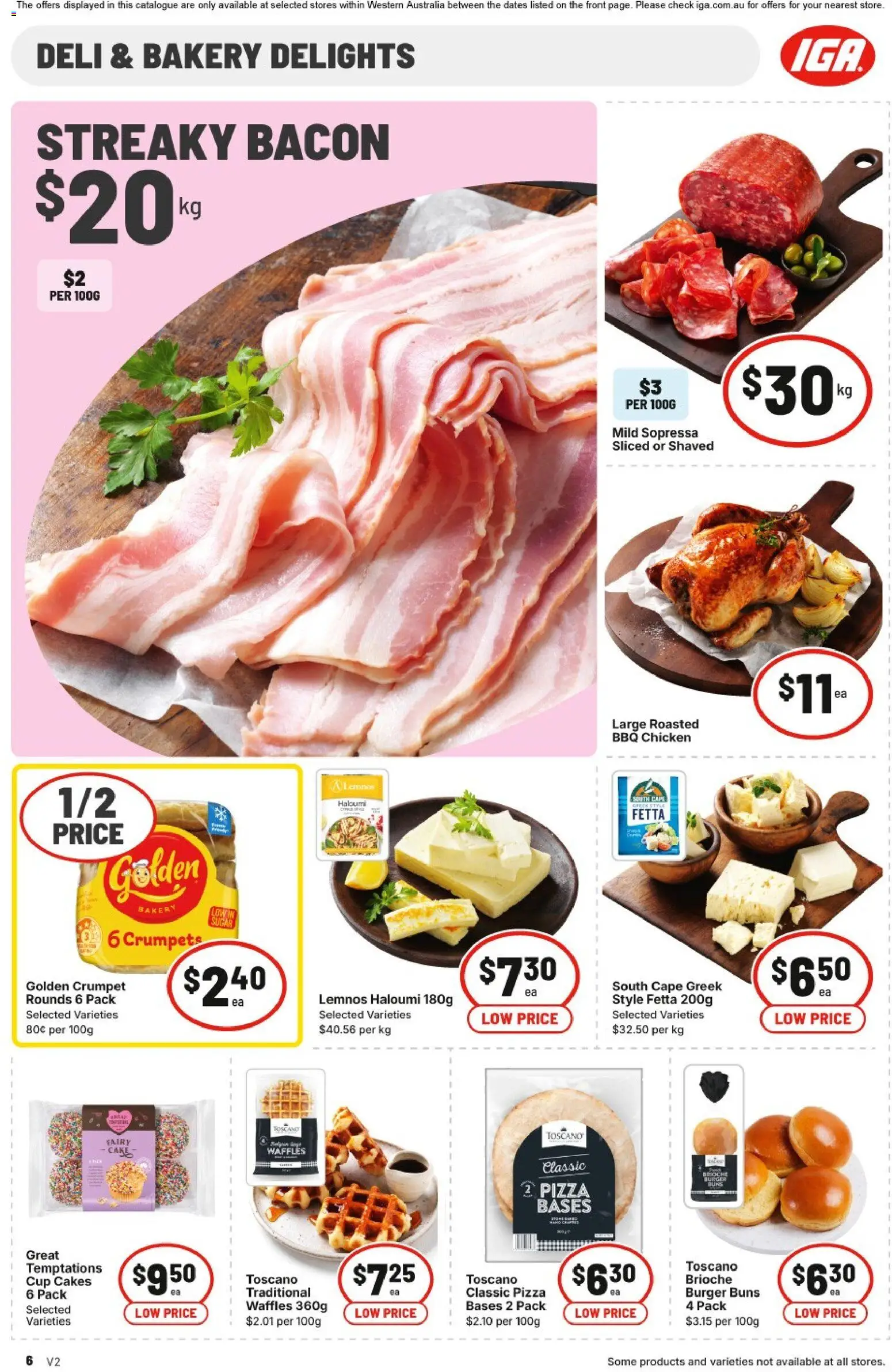 IGA catalogue - valid from 31.12.2025 | Page: 6 | Products: Tomatoes, Salad, Potatoes, Blueberries