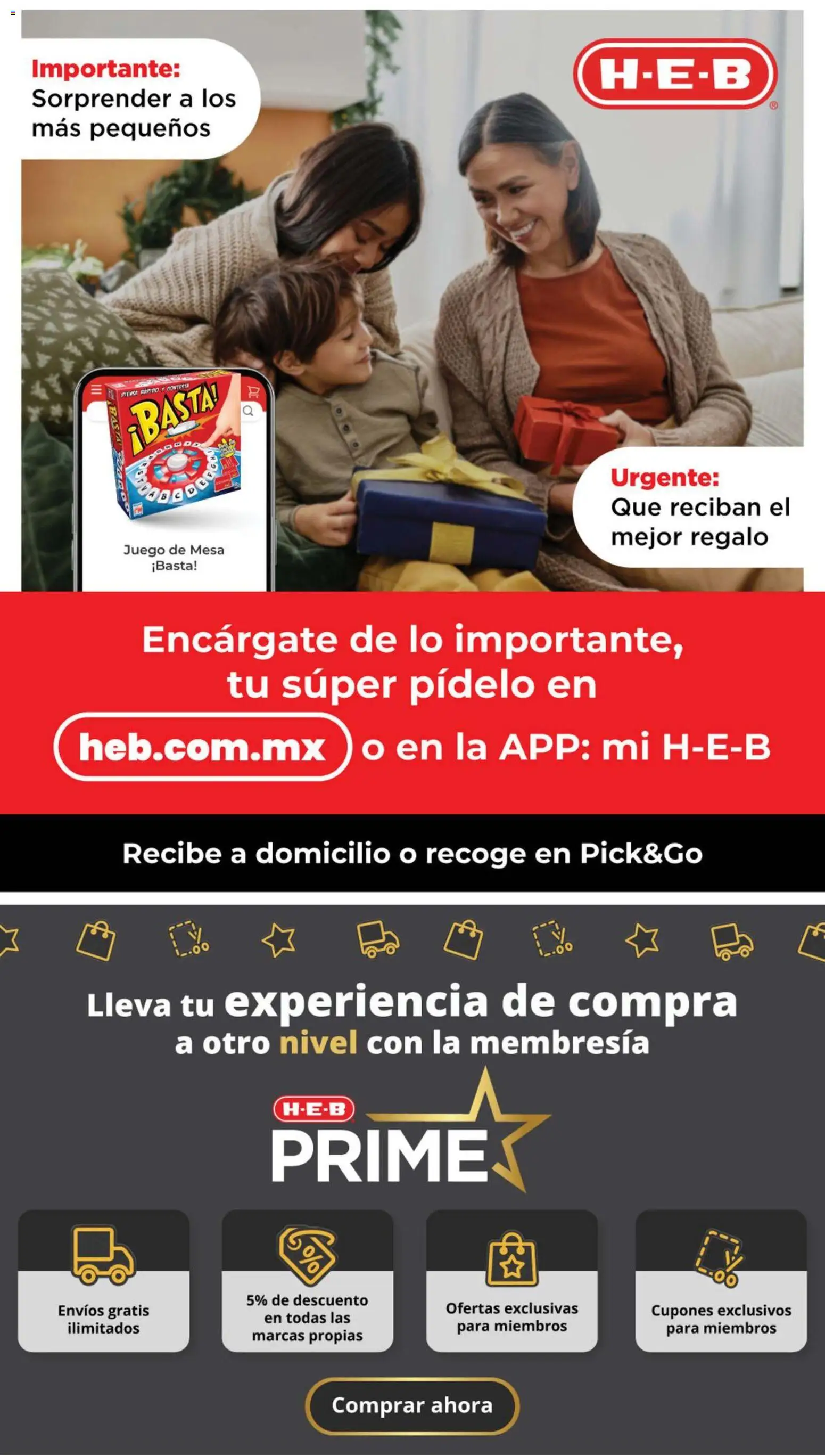 Nuevas ofertas de H-E-B válidas en toda la República Mexicana desde el 24.04.2026. ¡Encuentra las mejores ofertas en H-E-B folleto! | Página: 2 | Productos: Juego, Mesa