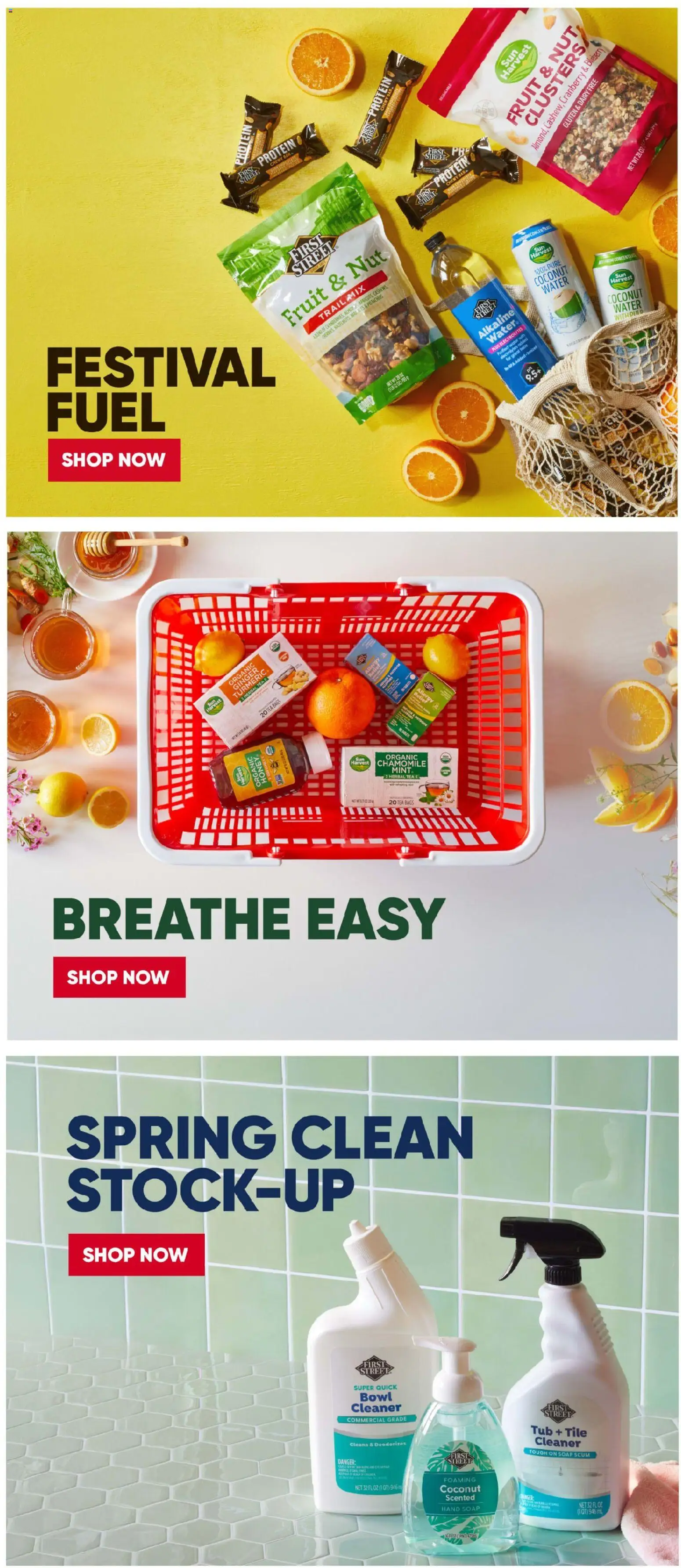 Smart & Final Weekly Ad - valid from 08.04.2026 | Page: 2 | Products: Turmeric, Ginger, Tea, Water