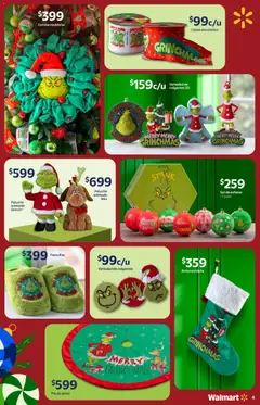 Vista previa de Walmart catálogo Navidad, nuevo folleto de la tienda, válido en México a partir del 21.10.2025 | Página: 4 | Productos: Pantuflas