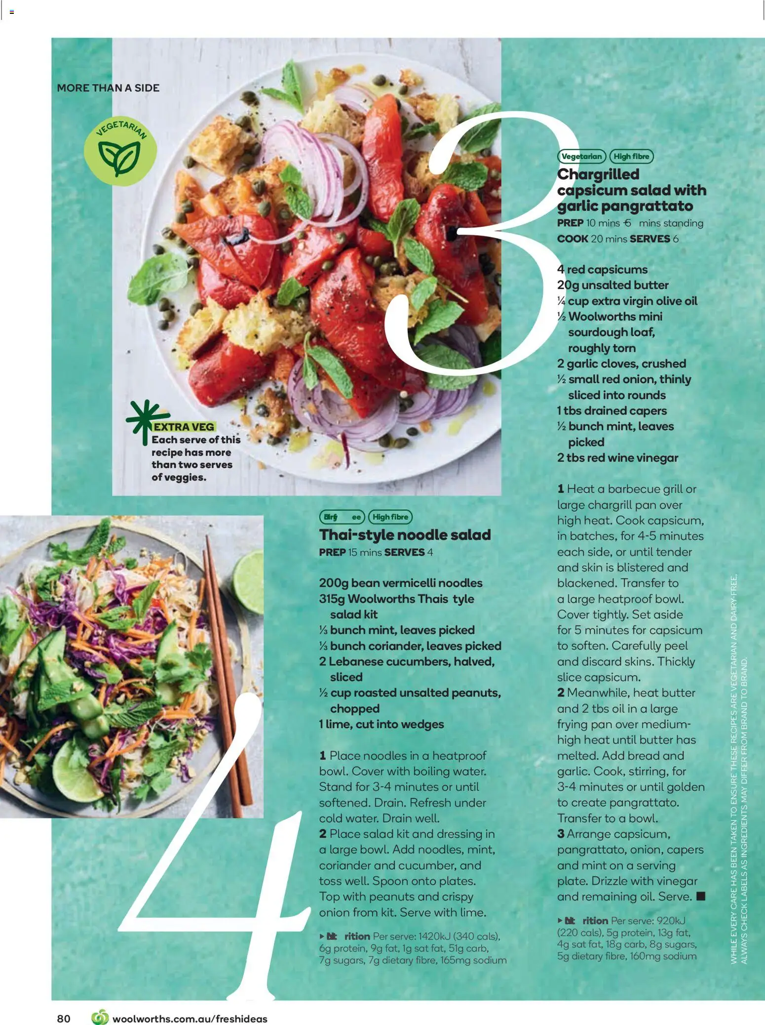 Woolworths catalogue - valid from 01.03.2026 | Page: 80 | Products: Butter, Peanuts, Salad, Vinegar