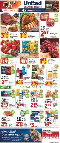 Preview of United Supermarkets weekly ads valid from 10.03.2026