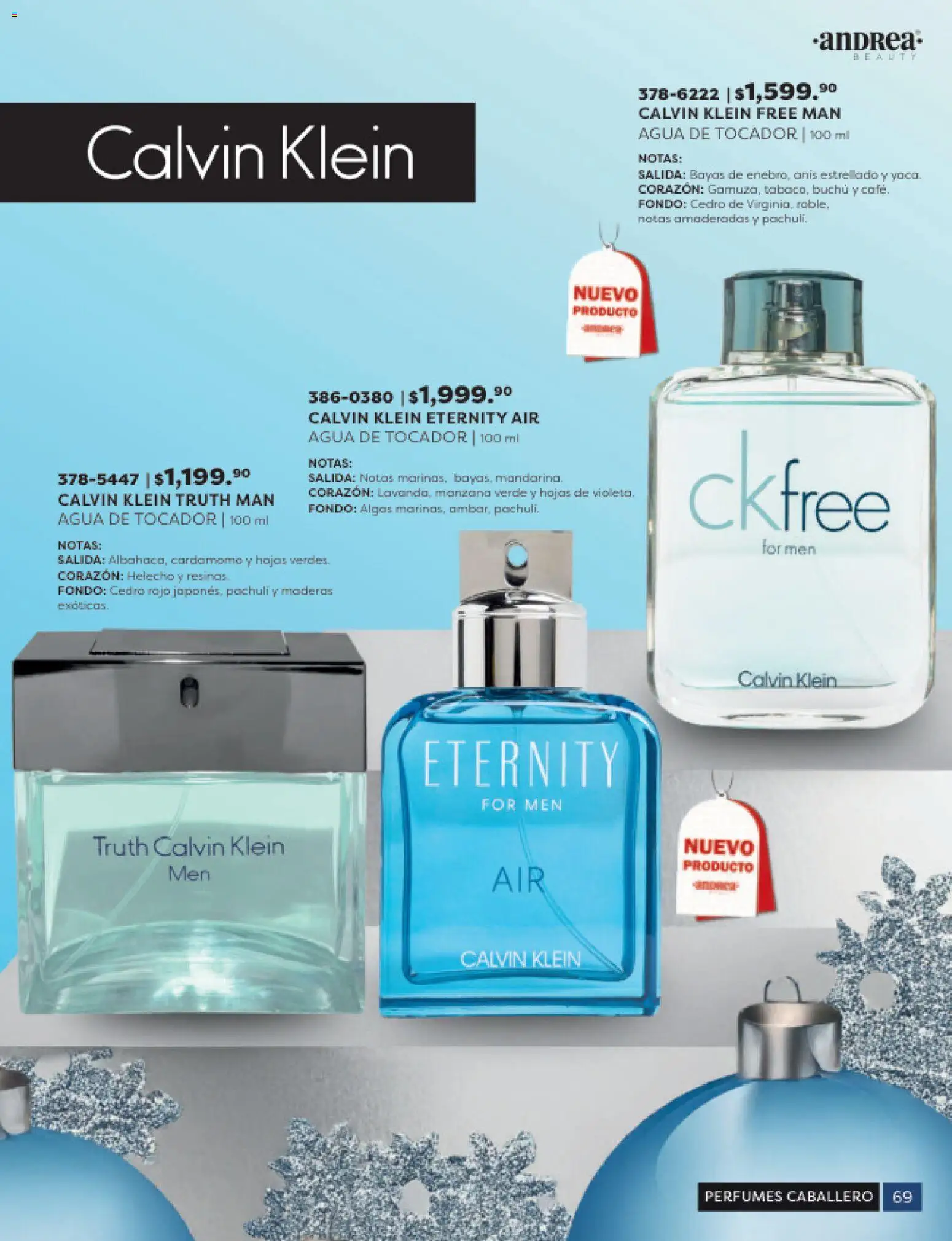 Nuevas ofertas de Andrea válidas en toda la República Mexicana desde el 31.10.2025. ¡Encuentra las mejores ofertas en Andrea catálogo Beauty! | Página: 69 | Productos: Manzana, Agua