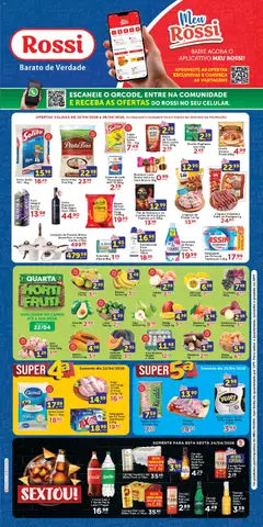Rossi Supermercados - Ofertas da semana - Pré-Visualização do folheto da loja Rossi Supermercados, válido de 22.04.2026