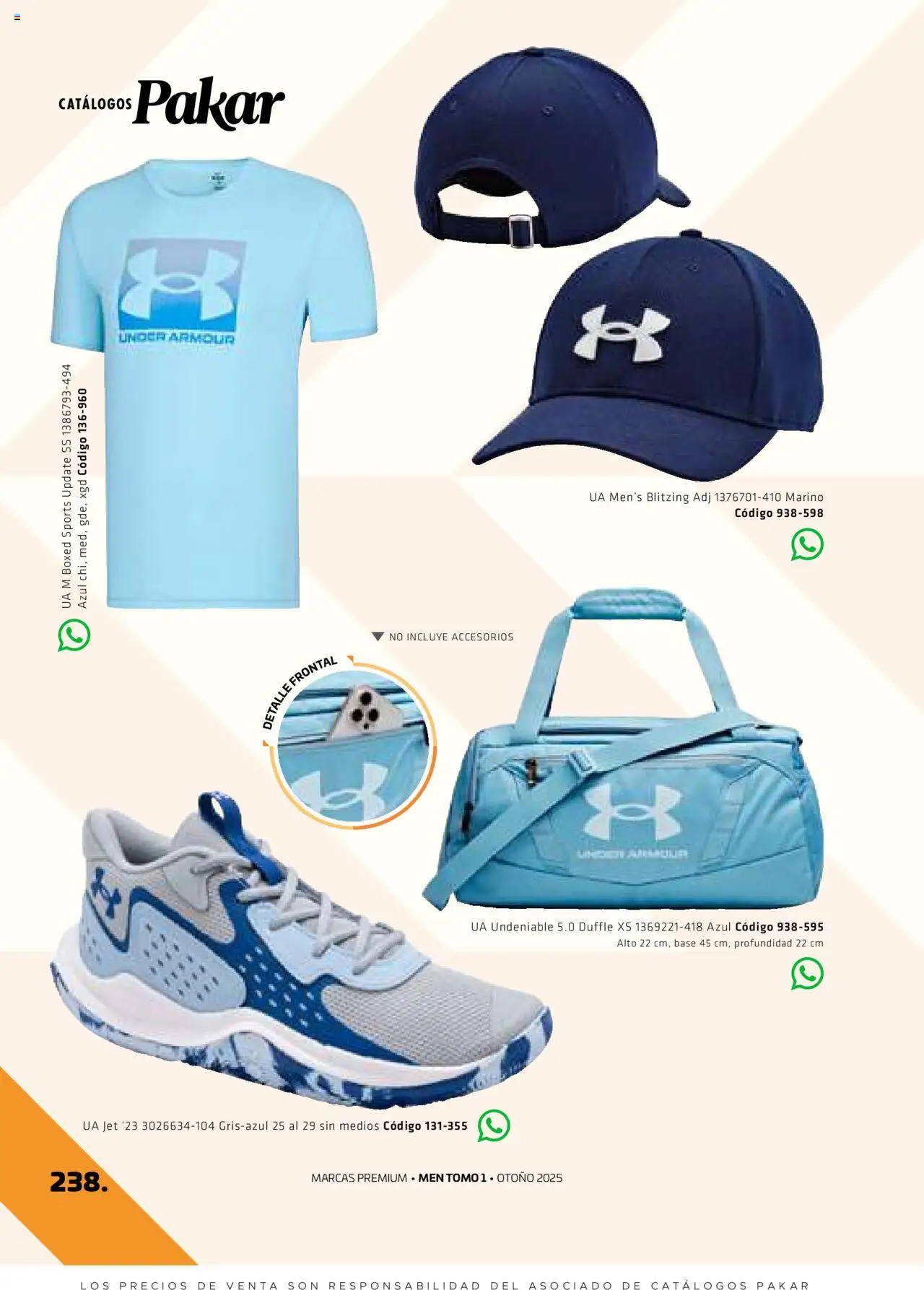 Nuevas ofertas de SC Pakar válidas en toda la República Mexicana desde el 29.08.2025. ¡Encuentra las mejores ofertas en SC Pakar - Catálogo Otoño Men Tomo 1! | Página: 238