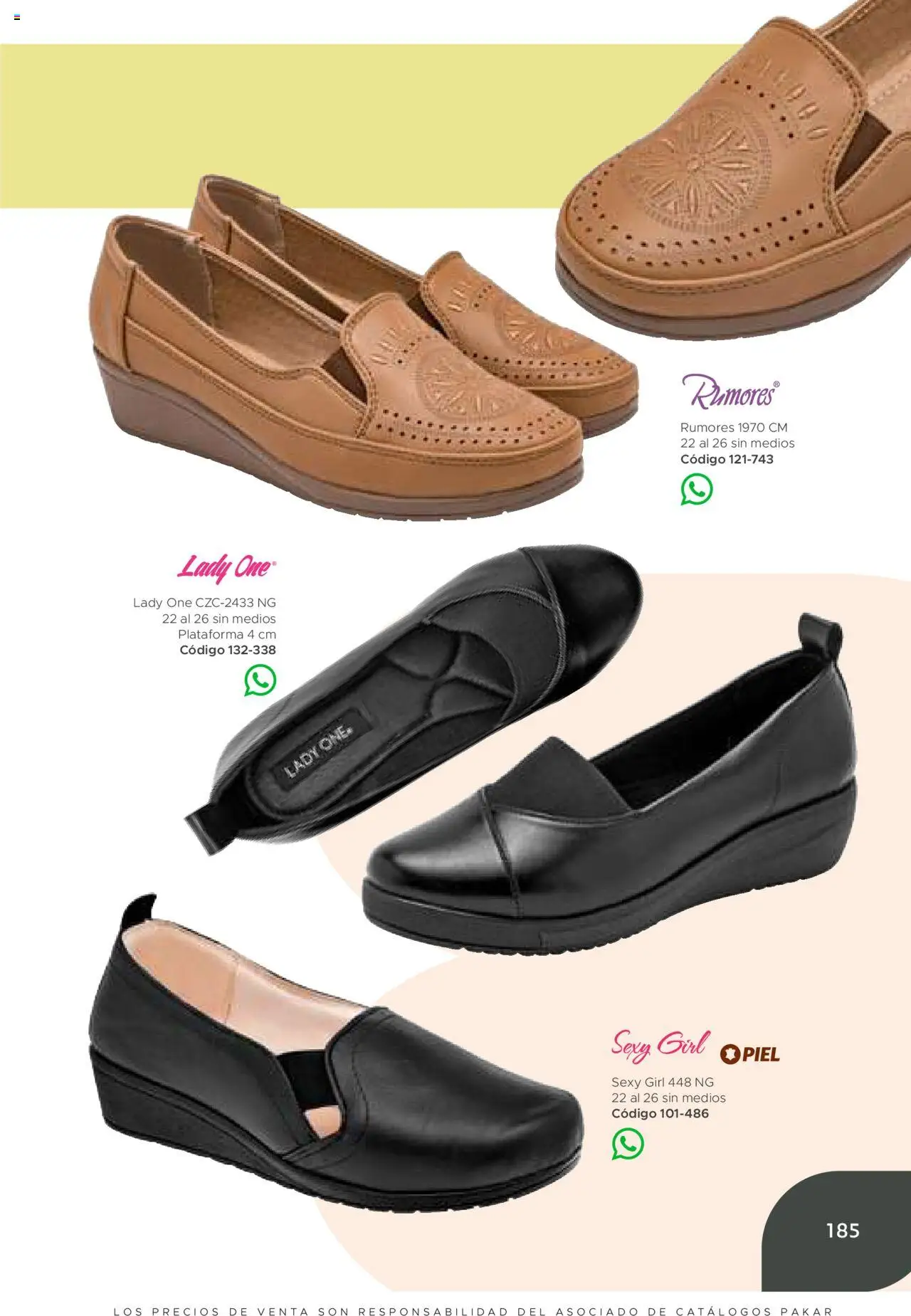 Nuevas ofertas de SC Pakar válidas en toda la República Mexicana desde el 24.07.2025. ¡Encuentra las mejores ofertas en SC Pakar Catálogo Mujer otoño / invierno! | Página: 185