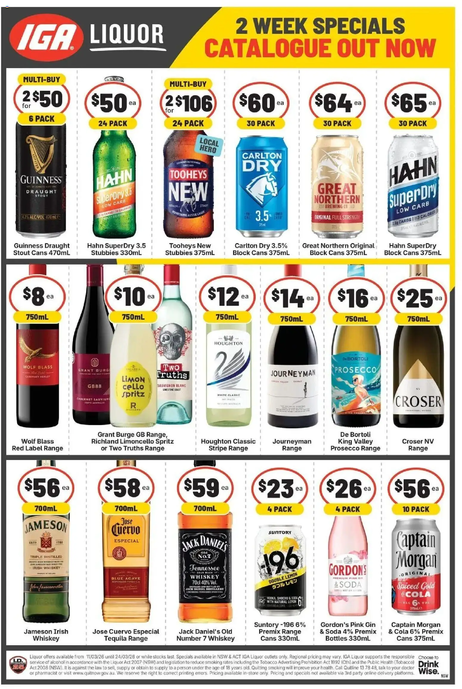 Deals catalogue - valid from 24.03.2026 | Page: 2 | Products: Gin, Whiskey, Lemon