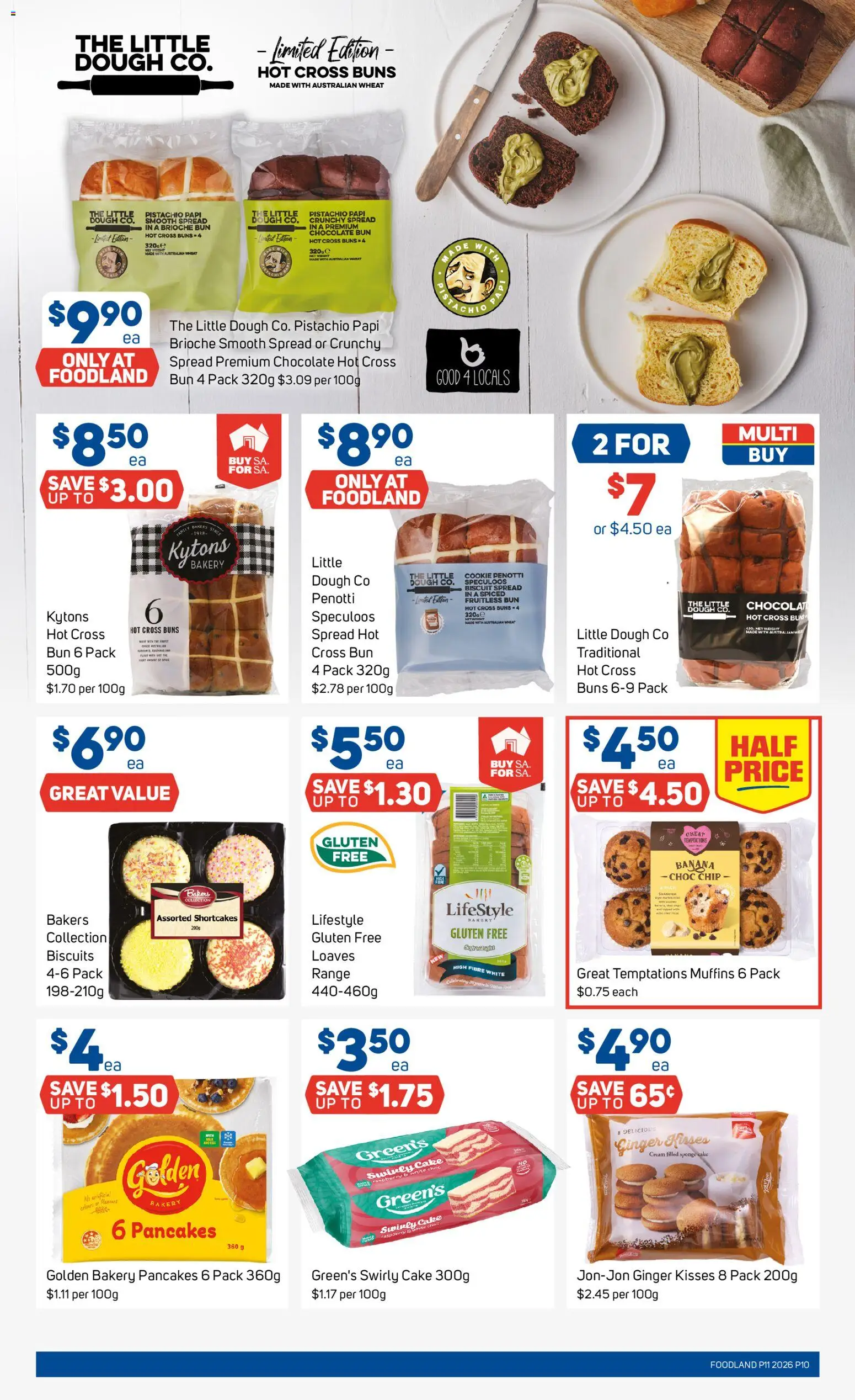 Foodland catalogue - valid from 11.03.2026 | Page: 10 | Products: Chocolate, Ginger, Wheat, Raspberry