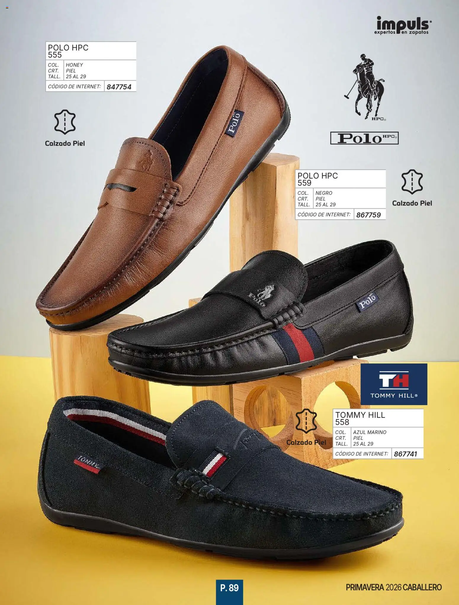 Nuevas ofertas de Impuls válidas en toda la República Mexicana desde el 01.01.2026. ¡Encuentra las mejores ofertas en Impuls catálogo Caballero! | Página: 91 | Productos: Zapatos