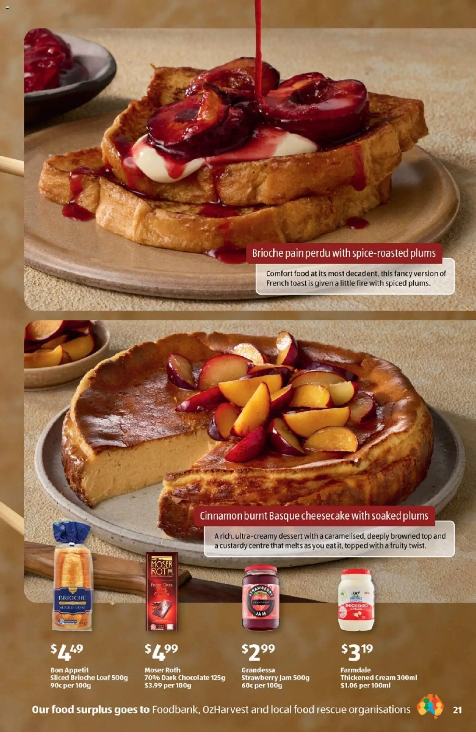 Aldi catalogue - valid from 11.03.2026 | Page: 21 | Products: Chocolate, Cream, Plums