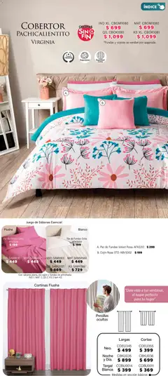 Vista previa de Colchas Concord Buen Fin, nuevo folleto de la tienda, válido en México a partir del 01.11.2025 | Página: 298 | Productos: Cobertor, Almohada, Sabanas, Cortinas