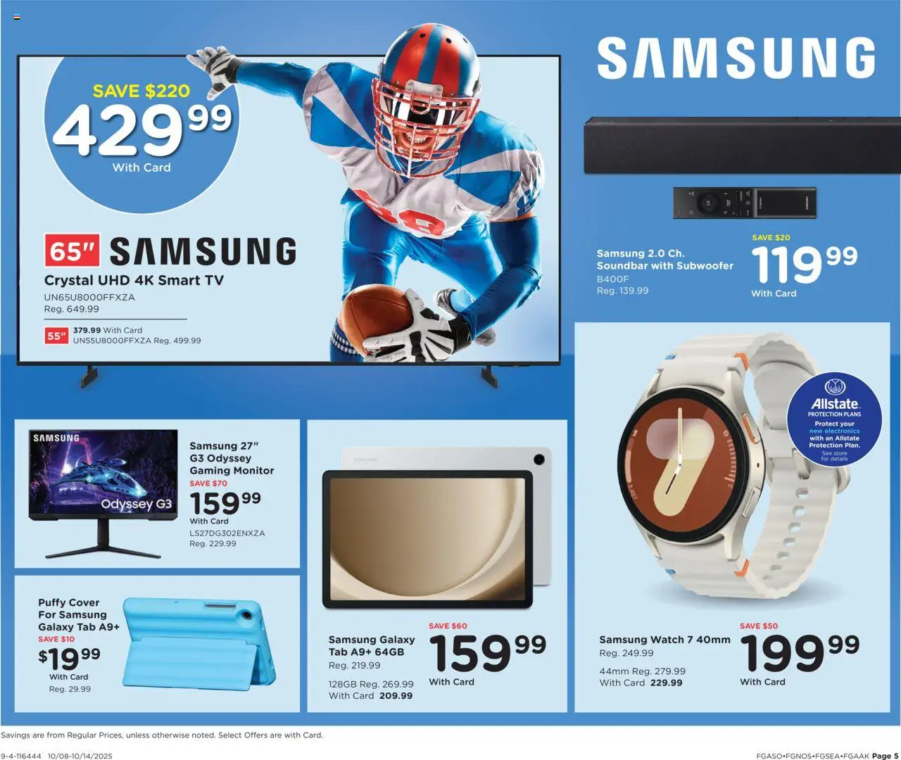 Fred Meyer Home & Apparel - valid from 08.10.2025 | Page: 8 | Products: Subwoofer, Watch, Monitor, Tv