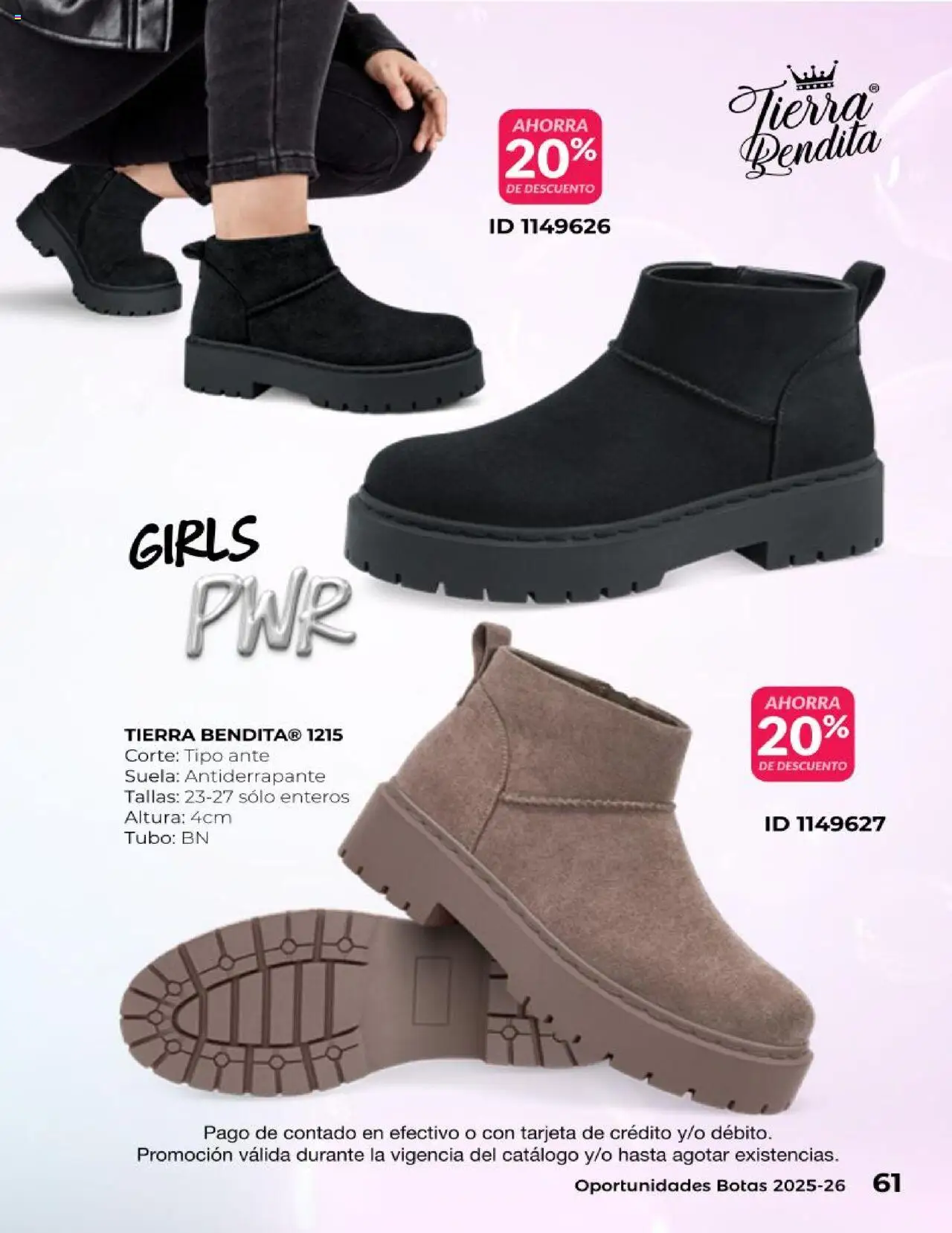 Nuevas ofertas de Price Shoes válidas en toda la República Mexicana desde el 25.06.2025. ¡Encuentra las mejores ofertas en Price Shoes catálogo Oportunidades Botas! | Página: 61 | Productos: Botas