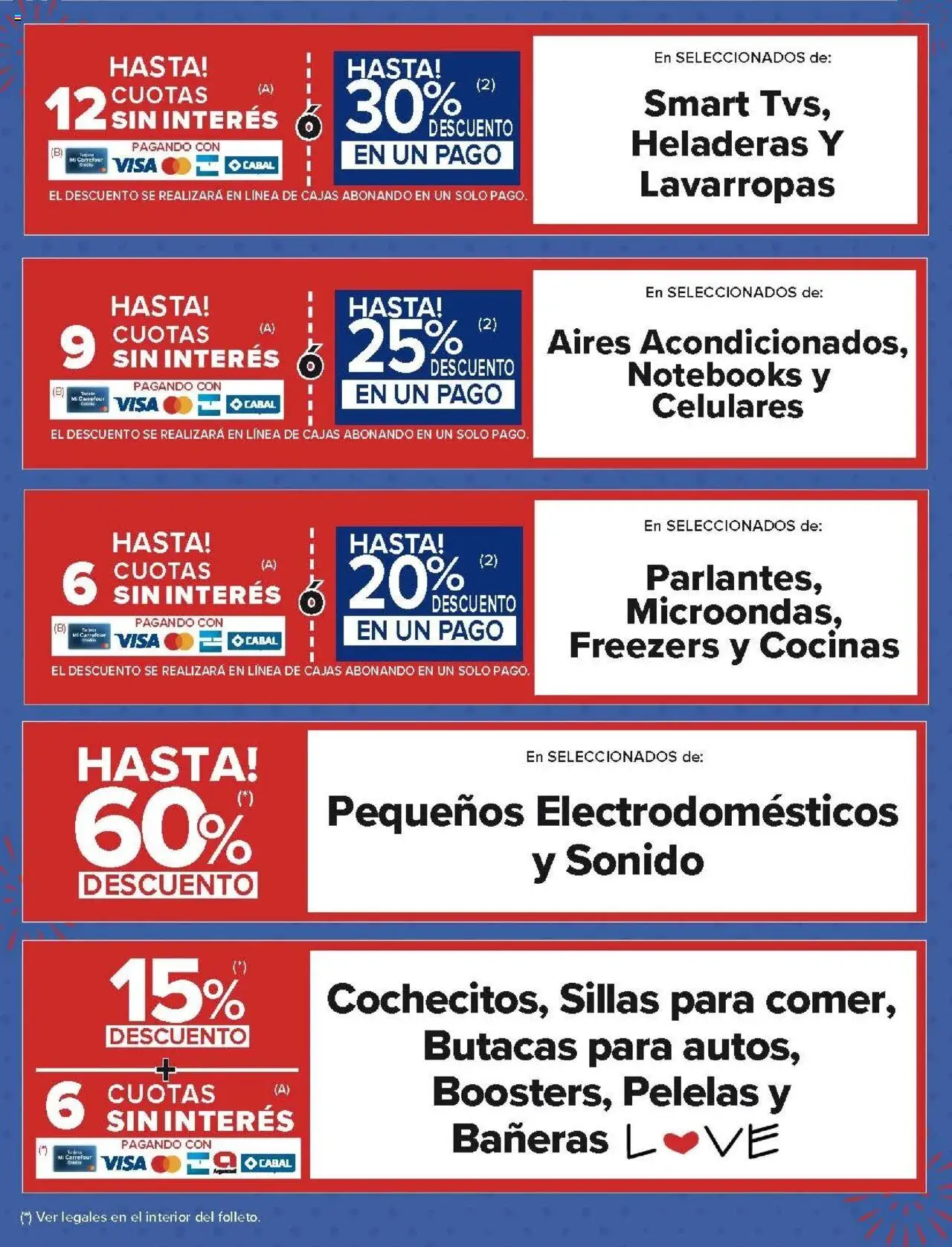 Carrefour - Ofertas - Catamarca │ válido desde el 01.10.2025 | Página: 25 | Productos: Lavarropas