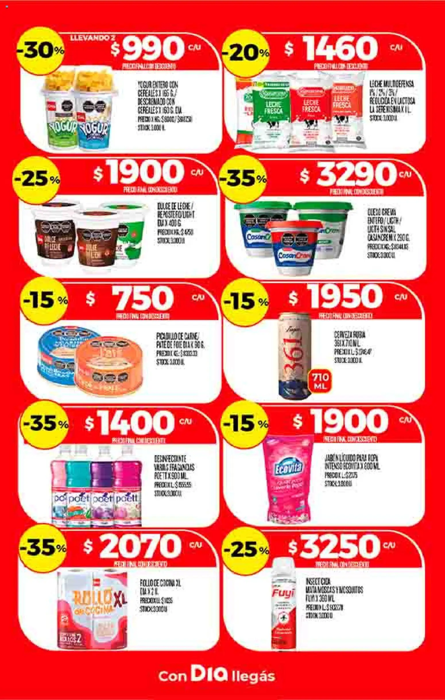 Supermercado DIA Ofertas │ válido desde el 02.01.2026 | Página: 2 | Productos: Desinfectante, Sal, Yogur, Picadillo