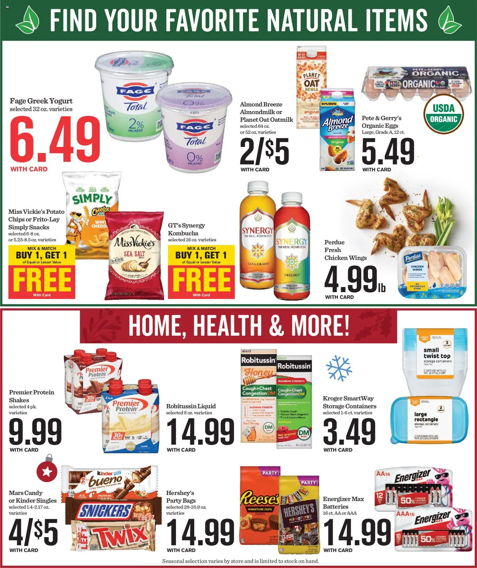 Mariano's Weekly Ad - valid from 10.12.2025 | Page: 12 | Products: Yogurt, Eggs, Chocolate, Chips