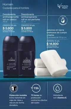 Vista previa Catálogo Natura Ciclo 3 válido desde el 09.02.2026 | Página: 95 | Productos: Perfume, Desodorante, Antitranspirante, Ropa