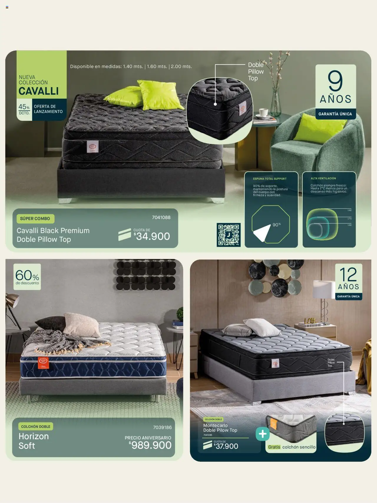 Muebles jamar revista - valida desde el 30.09.2025 | Página: 16 | Productos: Espuma, Colchón, Top