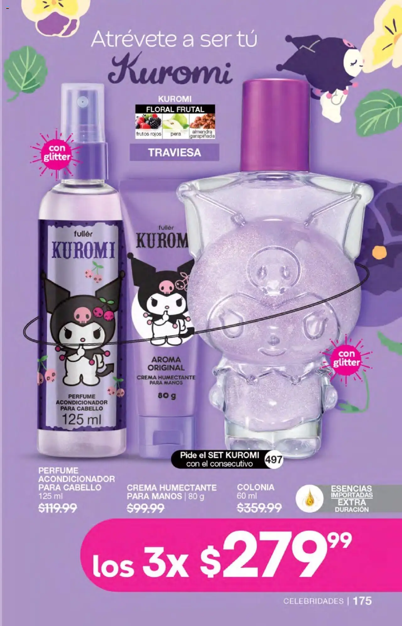 Nuevas ofertas de Fuller válidas en toda la República Mexicana desde el 20.08.2025. ¡Encuentra las mejores ofertas en Fuller - Campaña 10 2025! | Página: 177 | Productos: Pera, Crema, Glitter, Perfume