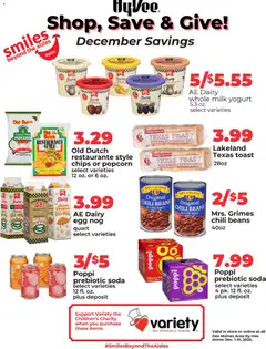 Preview of HyVee weekly ads valid from 01.12.2025